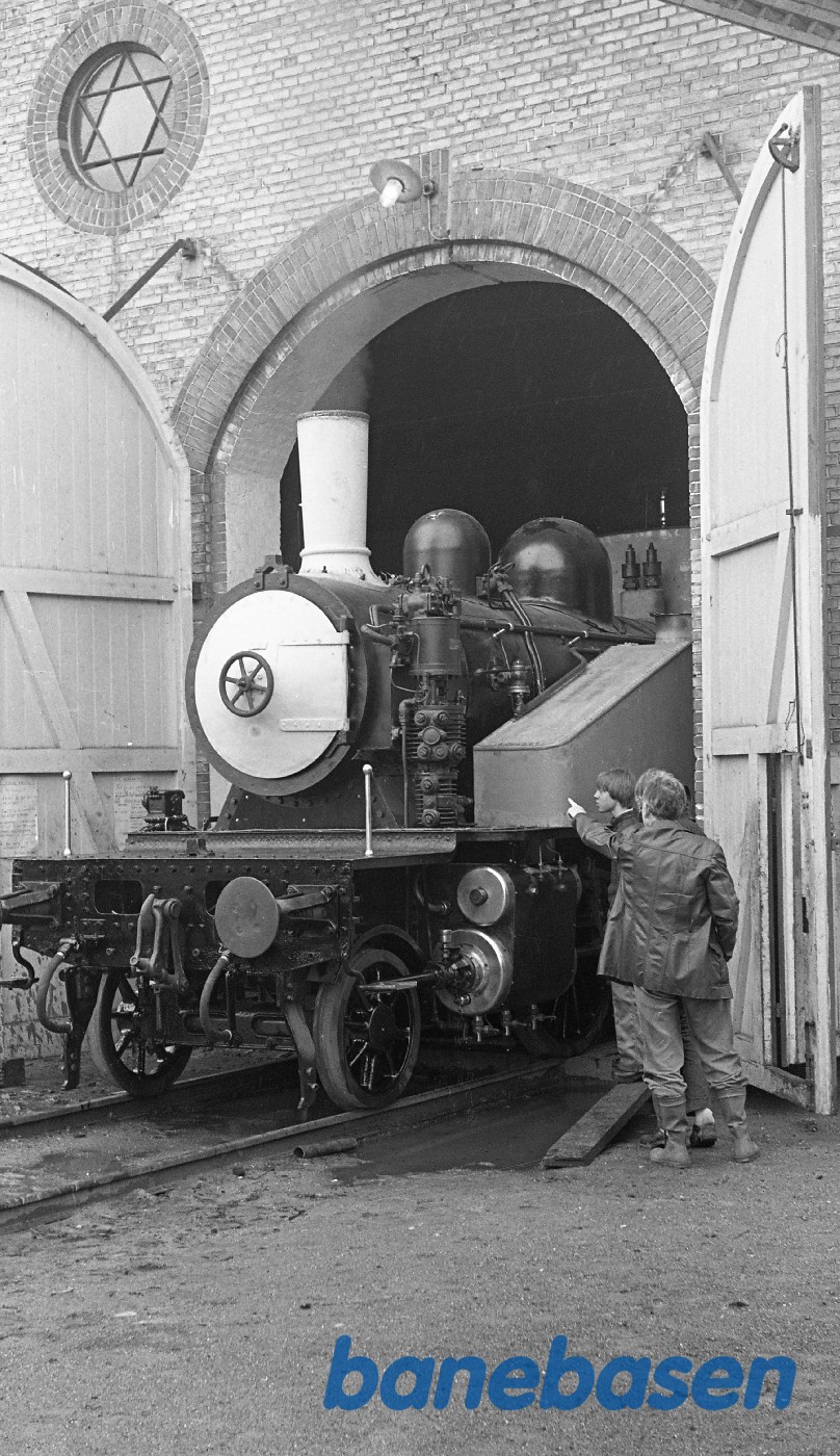 Prøvekørsel med 14 i natsporet forår 1980 Prøvekørsel med 14 i natsporet forår 1980