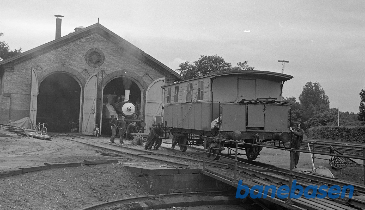 Prøvekørsel med 14 i natsporet forår 1980 Prøvekørsel med 14 i natsporet forår 1980