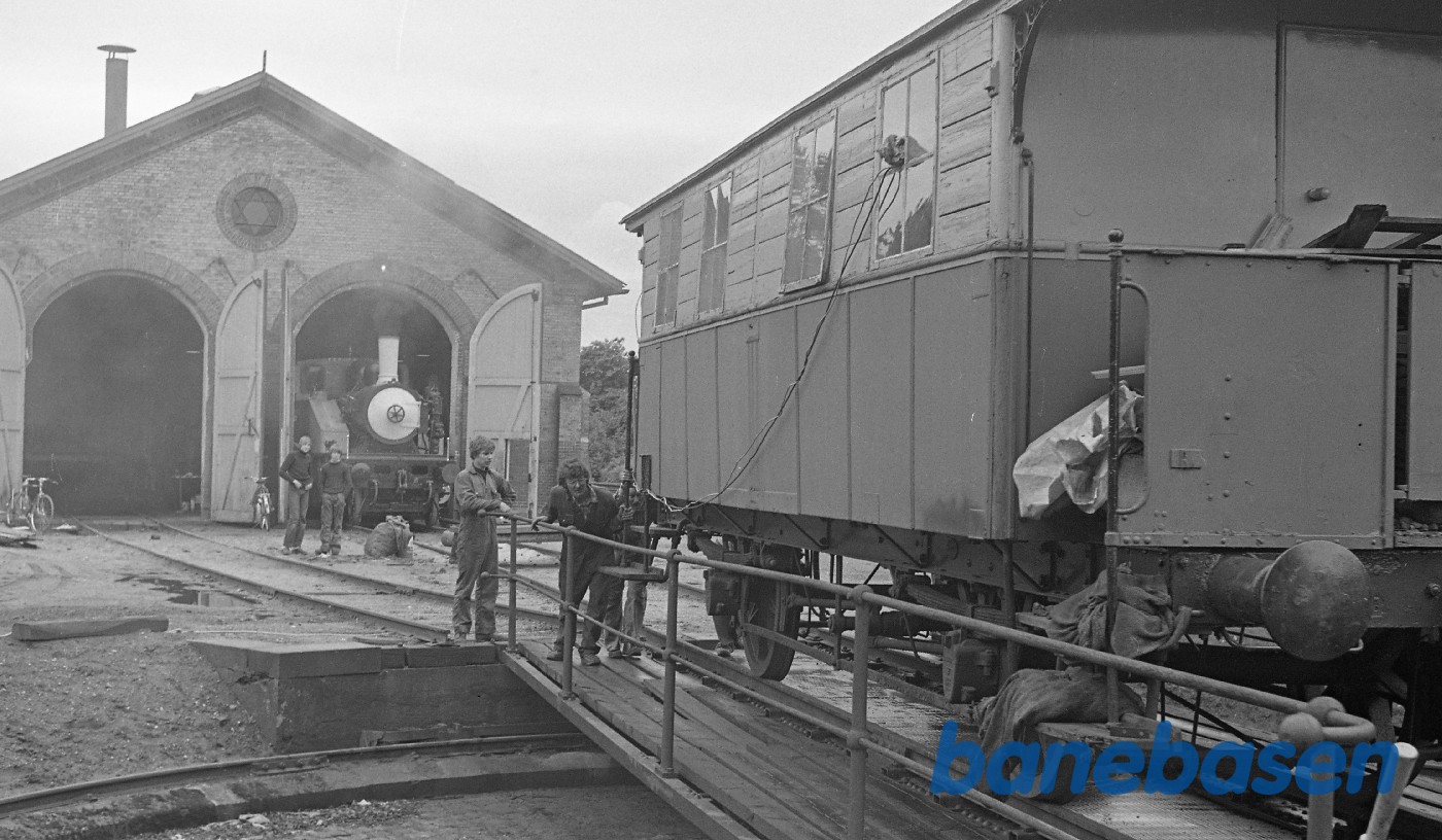 Prøvekørsel med 14 i natsporet forår 1980 Prøvekørsel med 14 i natsporet forår 1980