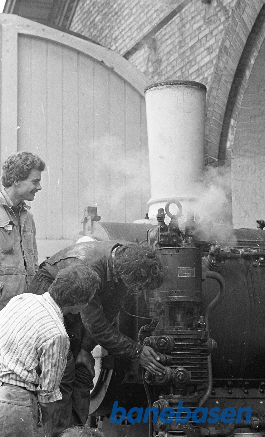 Prøvekørsel med 14 i natsporet forår 1980 Prøvekørsel med 14 i natsporet forår 1980