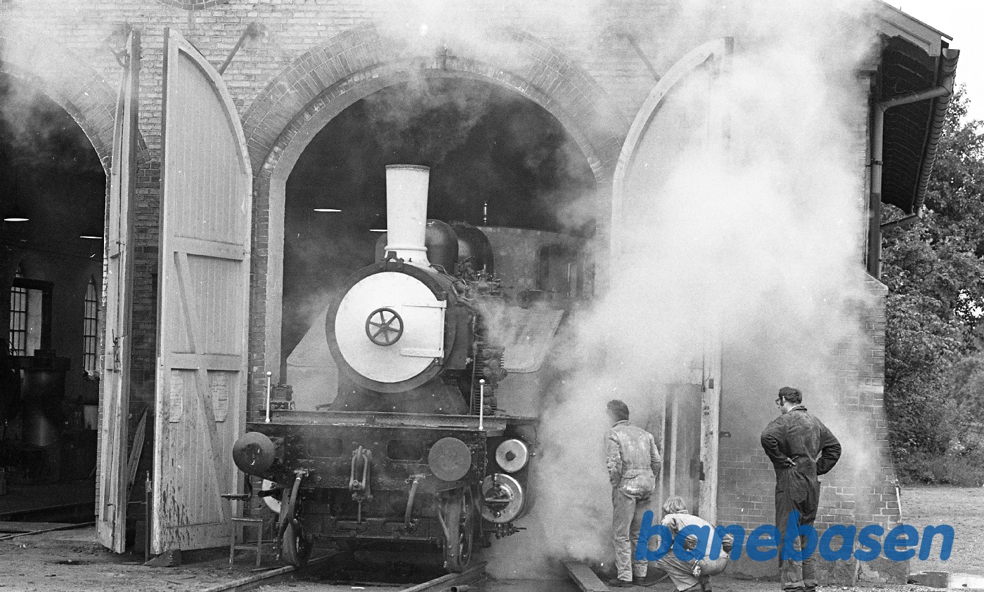 Prøvekørsel med 14 i natsporet forår 1980 Prøvekørsel med 14 i natsporet forår 1980