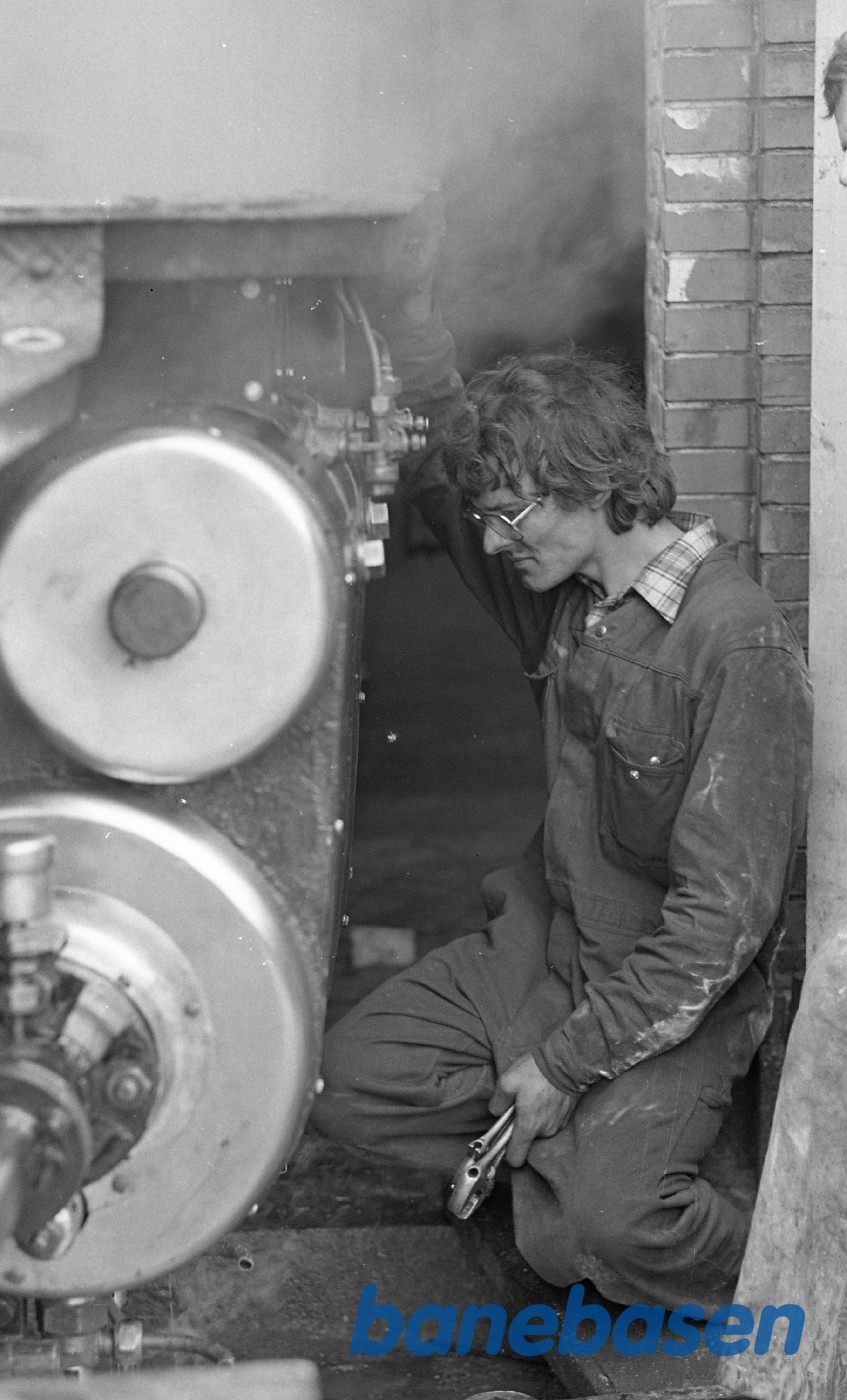 Prøvekørsel med 14 i natsporet forår 1980 Prøvekørsel med 14 i natsporet forår 1980