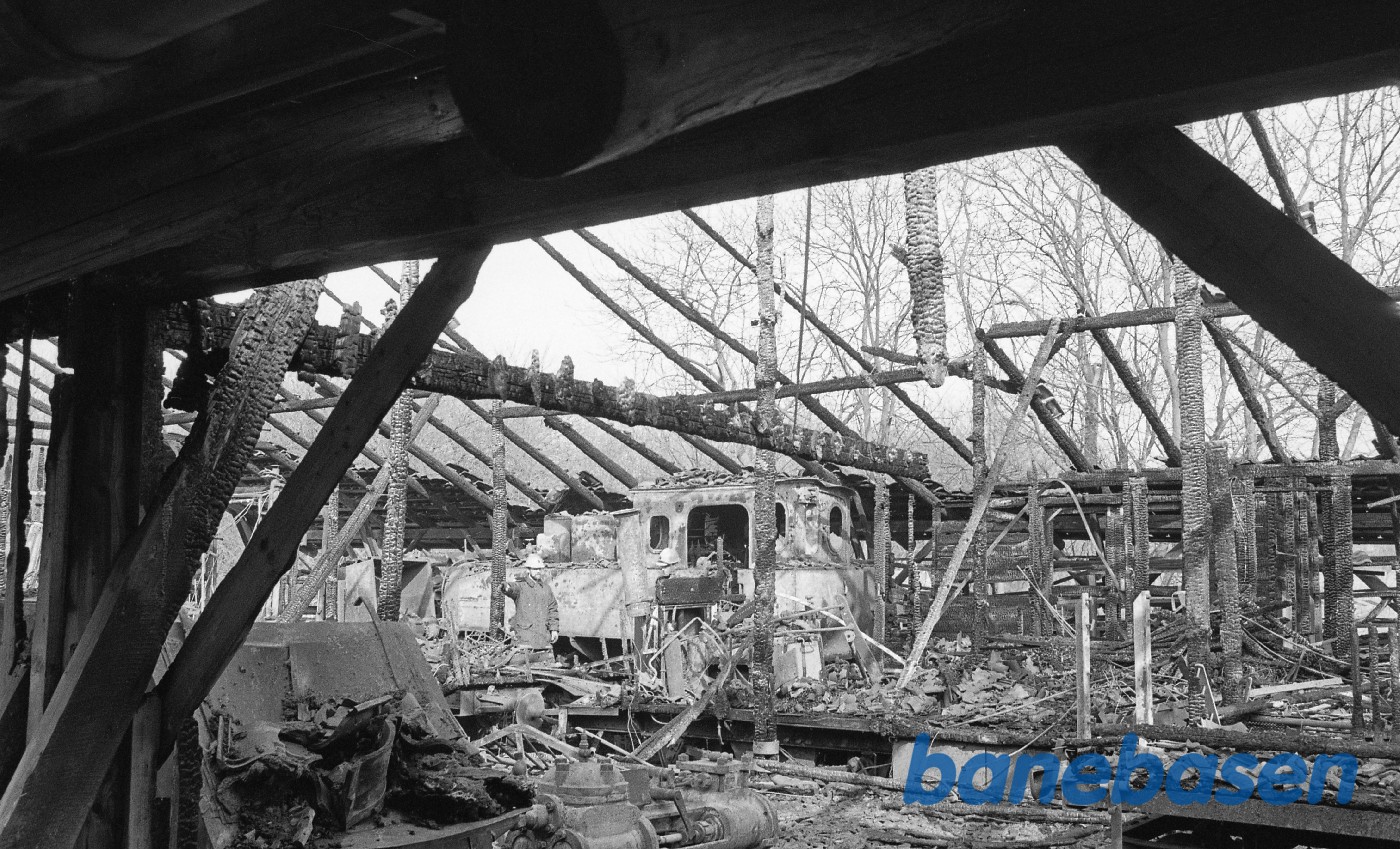 Efter remisebranden i Blovstrød Efter remisebranden i Blovstrød