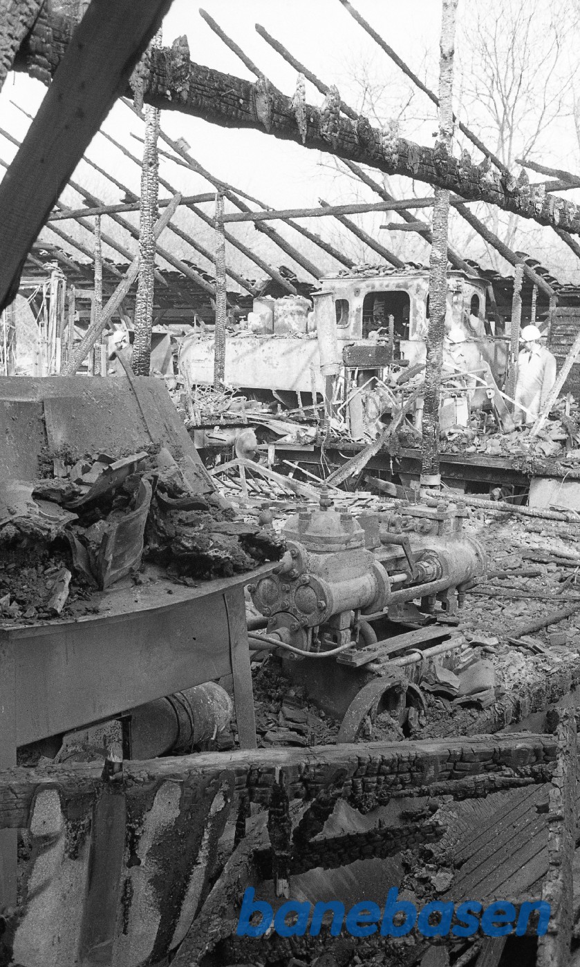 Efter remisebranden i Blovstrød Efter remisebranden i Blovstrød