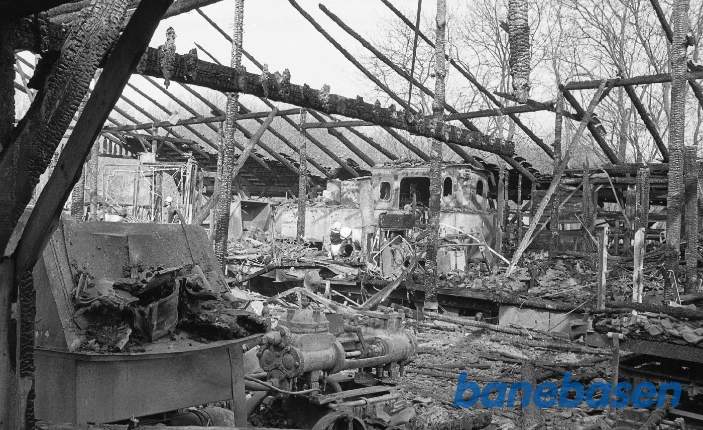 Efter remisebranden i Blovstrød Efter remisebranden i Blovstrød