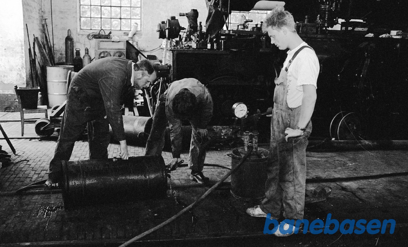 Trykprøve af luftbeholder Trykprøve af luftbeholder