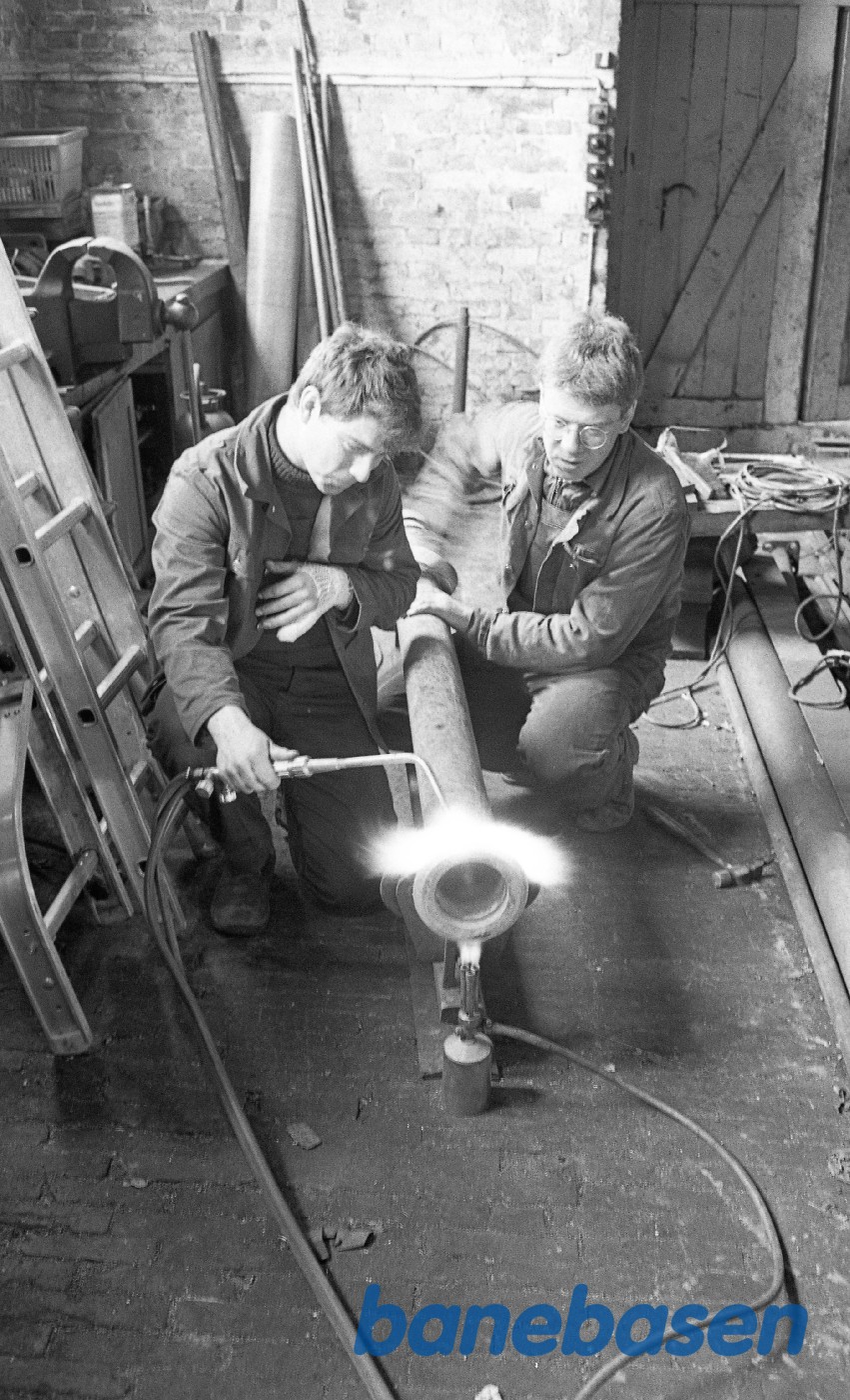 Svejsning af kedelrør Svejsning af kedelrør