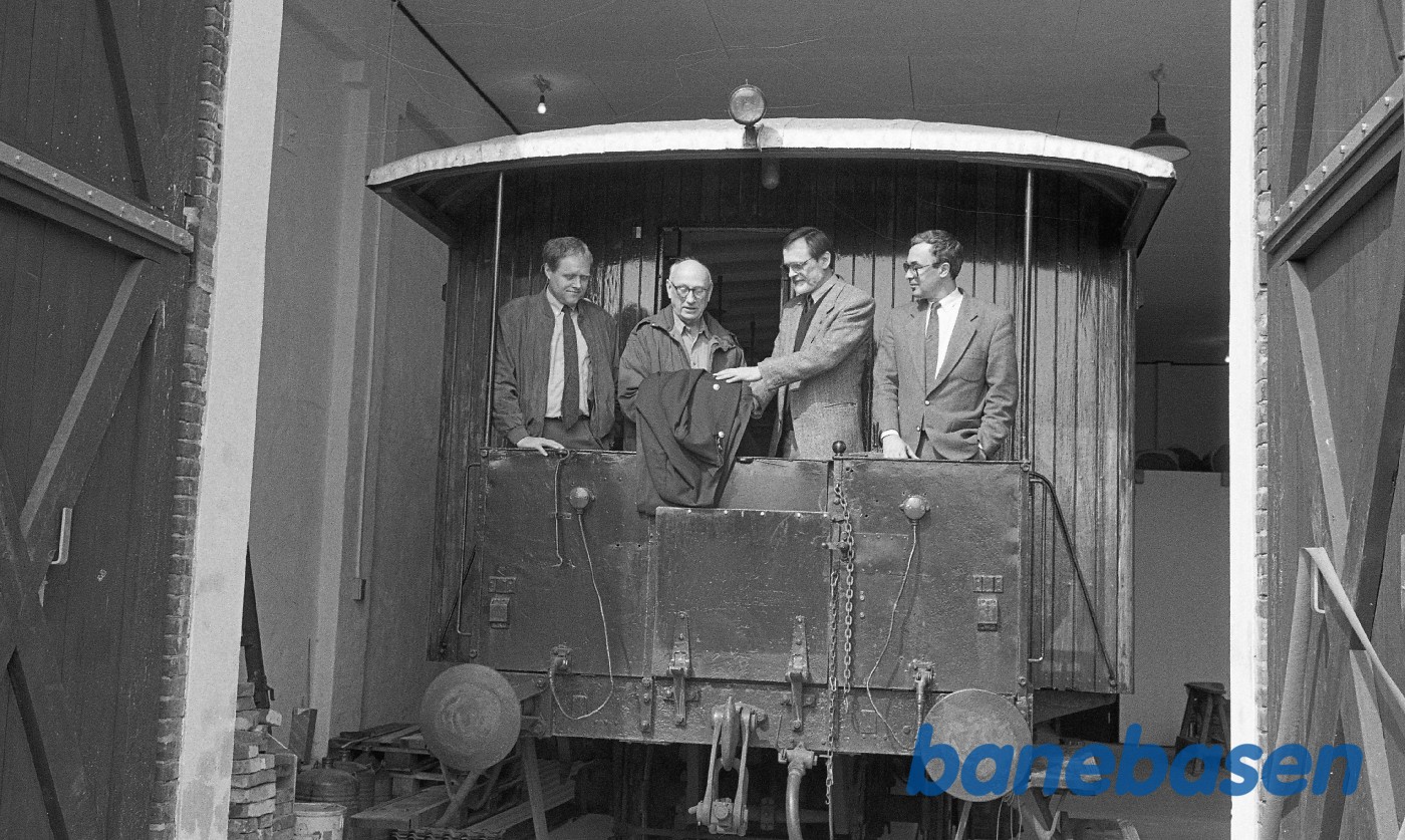 Indvielse af remisen i Græsted i 1991 Indvielse af remisen i Græsted i 1991