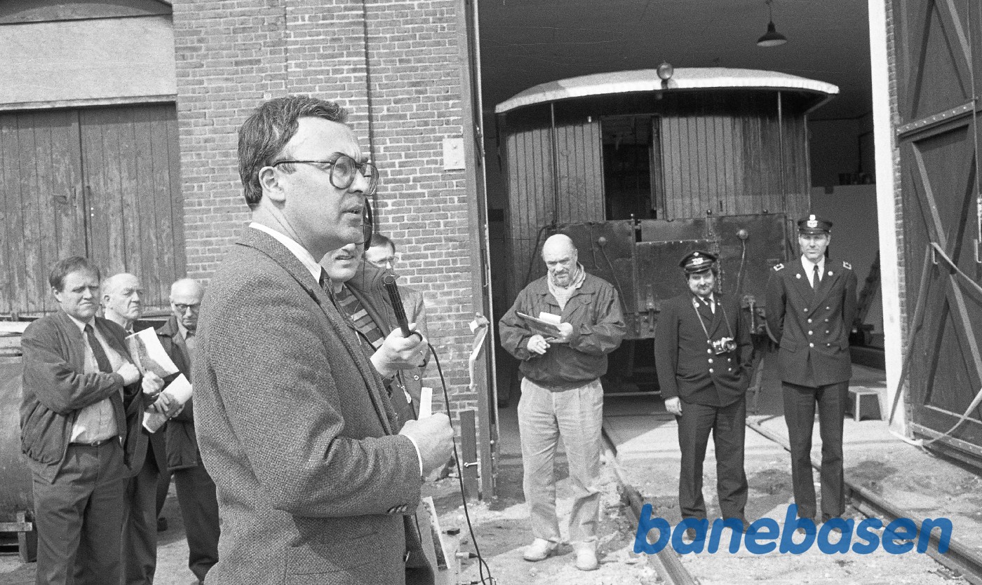 Indvielse af remisen i Græsted i 1991 Indvielse af remisen i Græsted i 1991