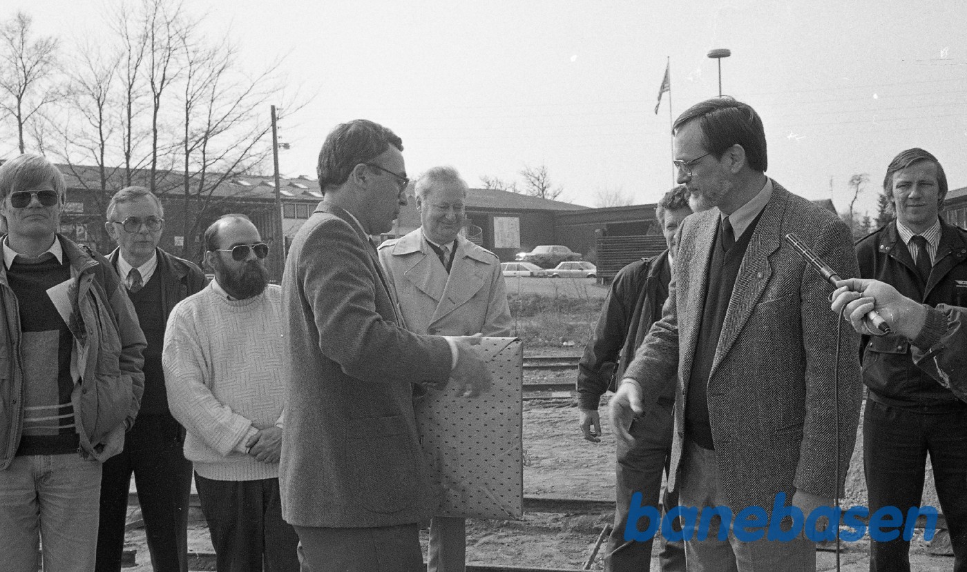 Indvielse af remisen i Græsted i 1991 Indvielse af remisen i Græsted i 1991