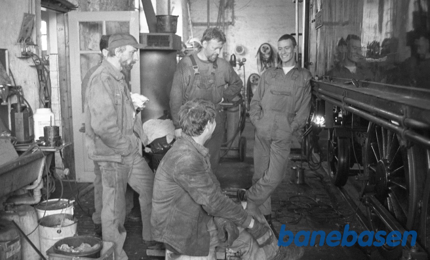 Hyggesnak ved OKMJ 14 i Rungsted remise Hyggesnak ved OKMJ 14 i Rungsted remise