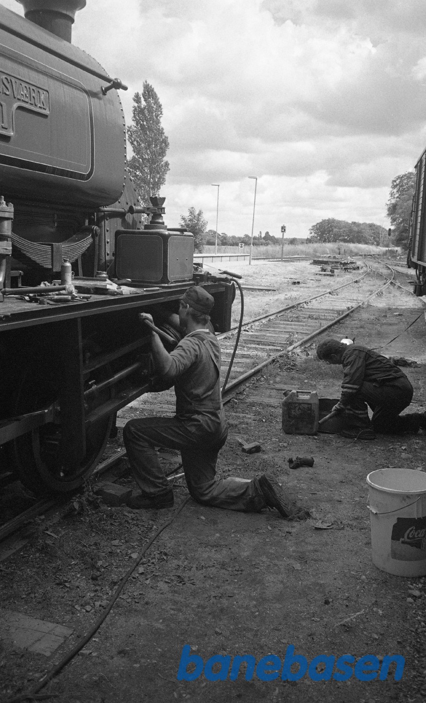 Klargøring af ØG 1 i Græsted Klargøring af ØG 1 i Græsted