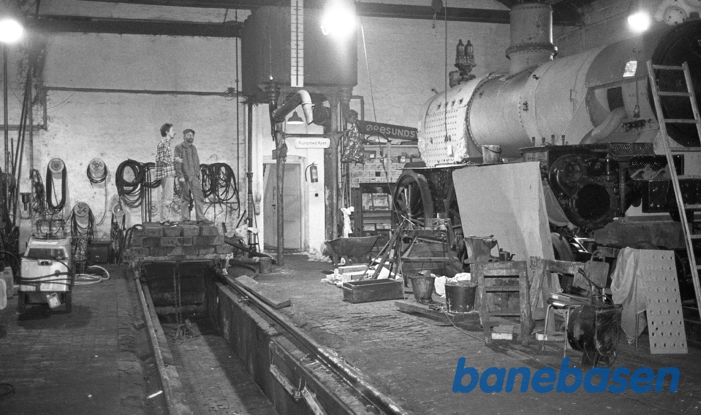 Værkstedsarbejde på DSB 582 i Rungsted Værkstedsarbejde på DSB 582 i Rungsted