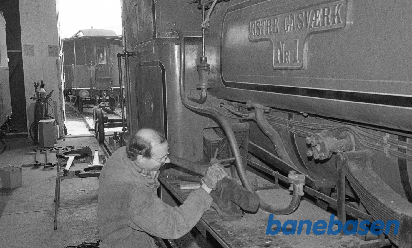 Klargøring af ØG 1 i Græsted Klargøring af ØG 1 i Græsted