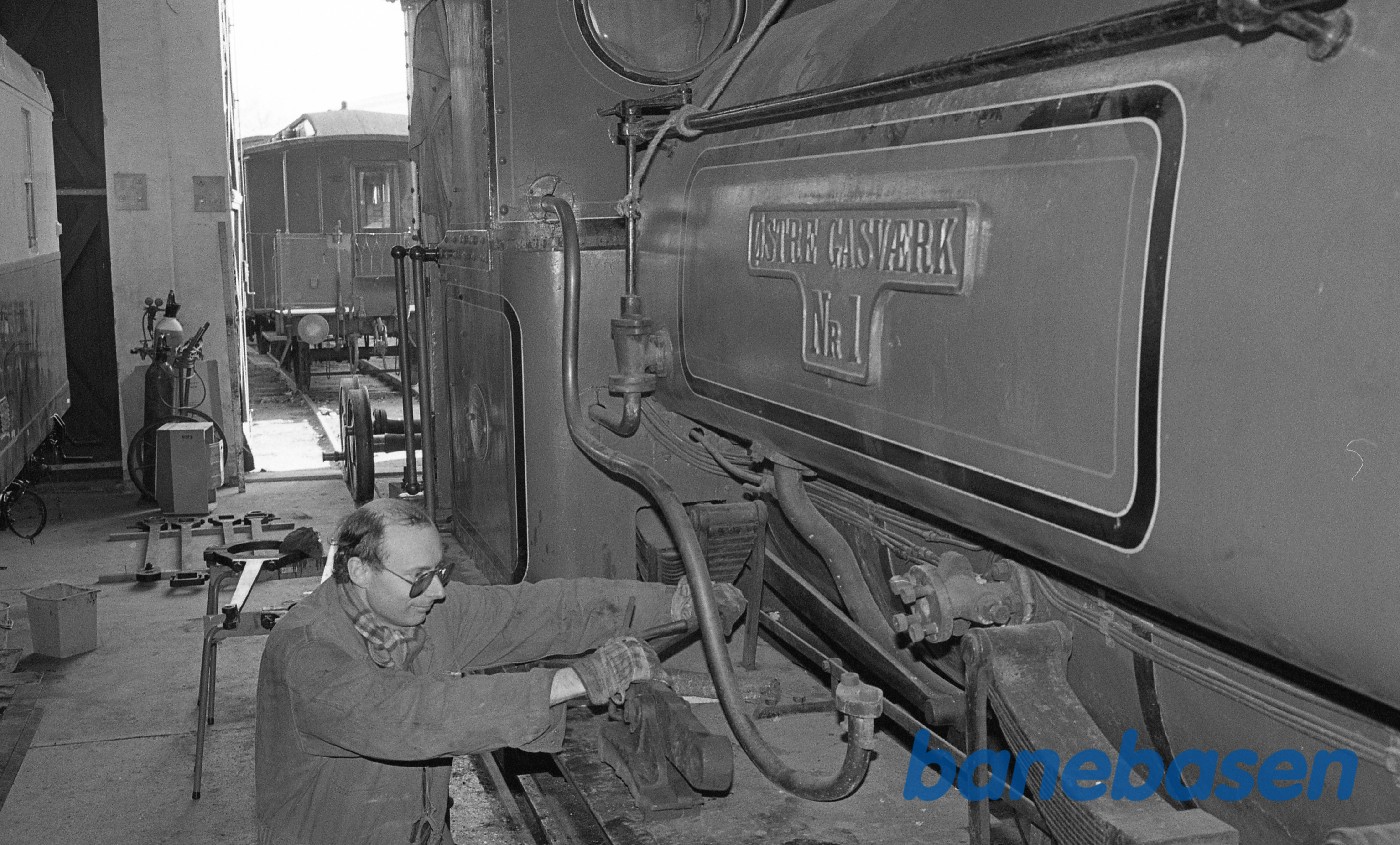 Klargøring af ØG 1 i Græsted Klargøring af ØG 1 i Græsted