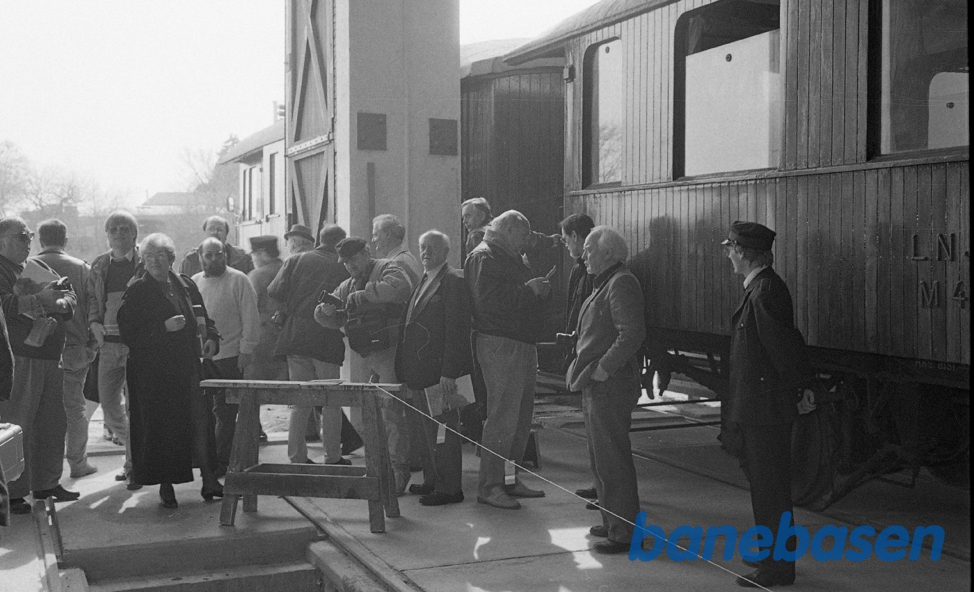 Indvielse af remisen i Græsted i 1991 Indvielse af remisen i Græsted i 1991