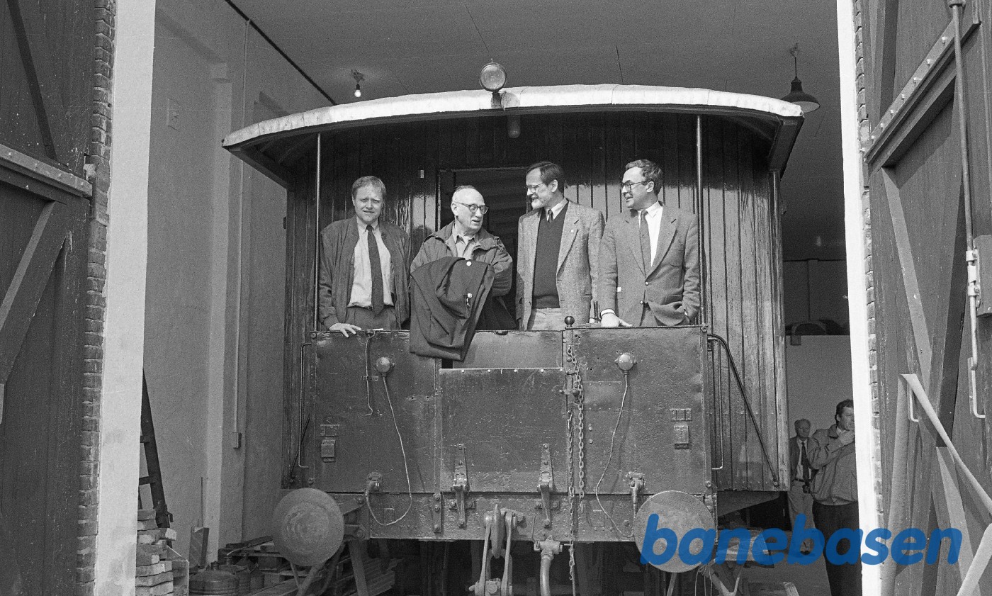 Indvielse af remisen i Græsted i 1991 Indvielse af remisen i Græsted i 1991