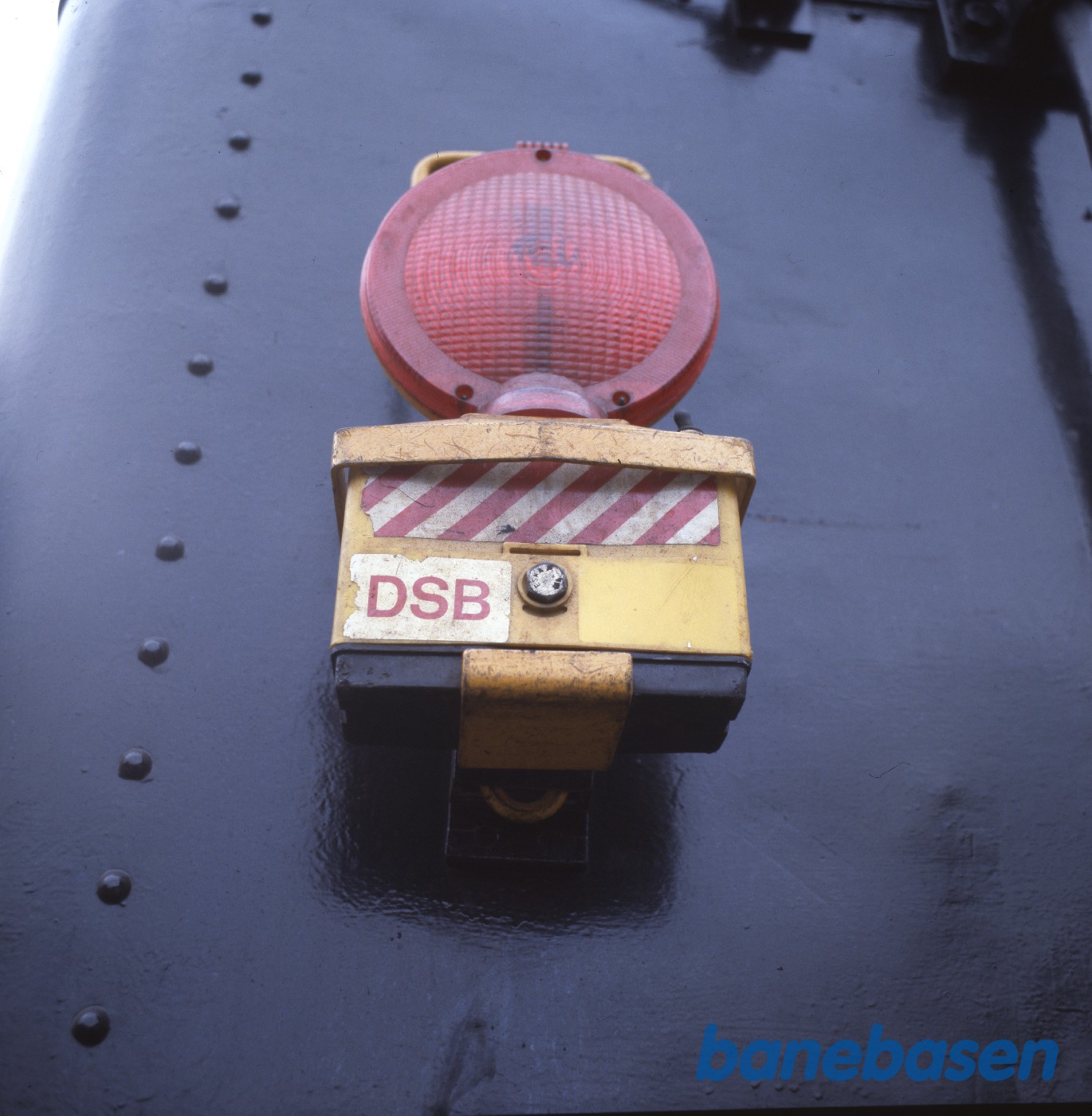 Slutlanterne på endeperronplade Slutlanterne på endeperronplade