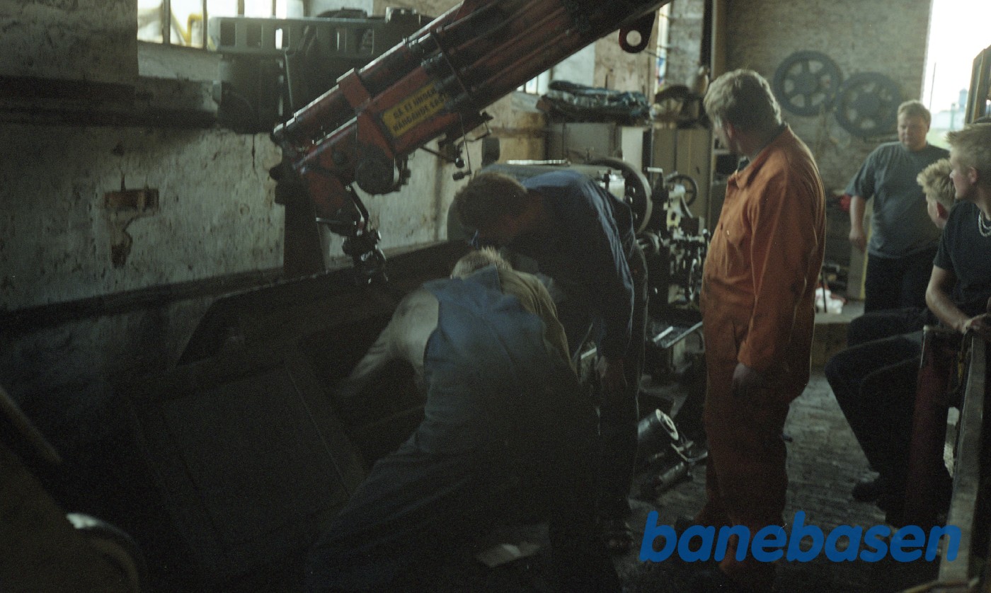 Flytning af drejebænk i Rungsted Flytning af drejebænk i Rungsted