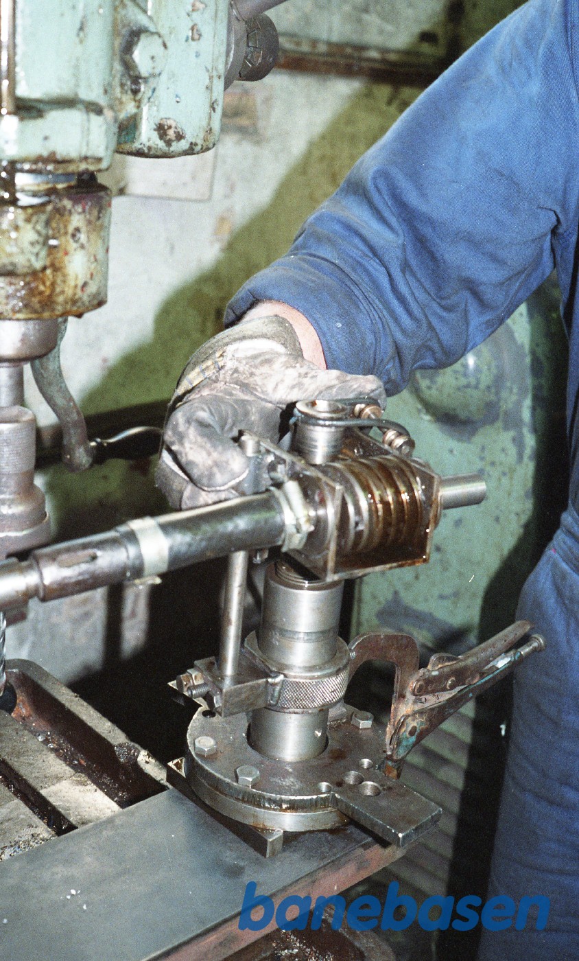 DSB K582 restaureres i Remisen DSB K582 restaureres i Remisen