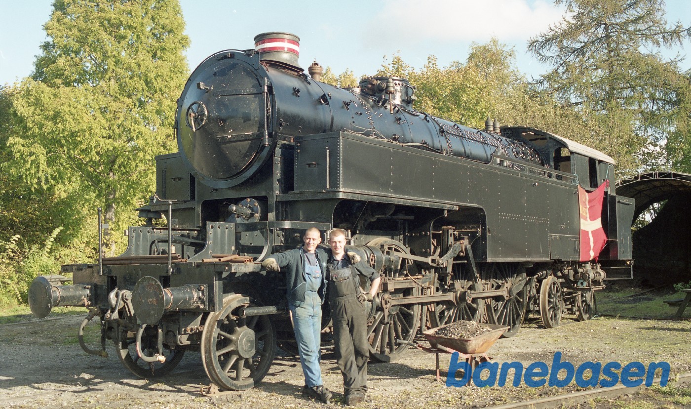 Samling af DSB S 740 med kran i Rungsted Samling af DSB S 740 med kran i Rungsted