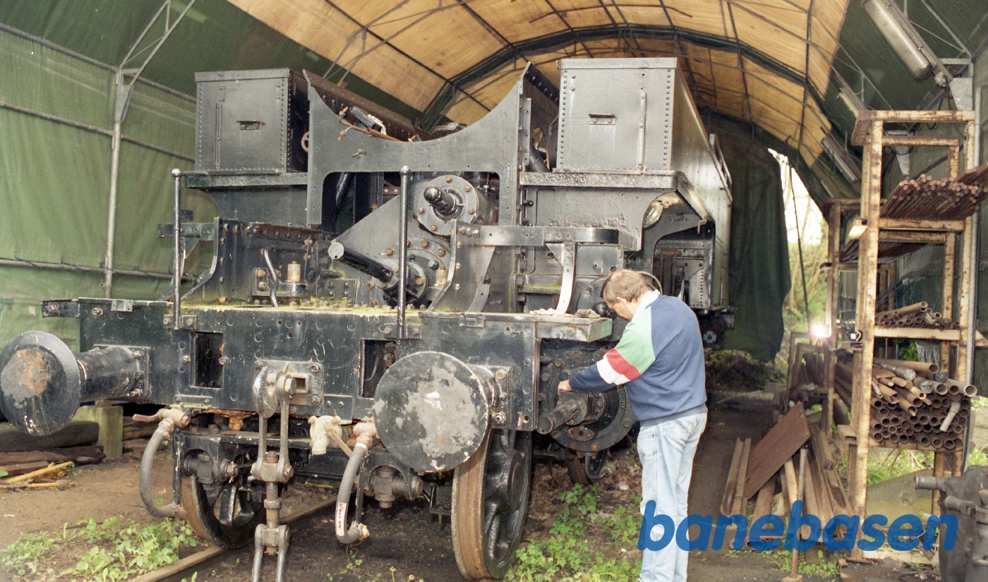 Samling af DSB S 740, klargøring til Samling af DSB S 740, klargøring til