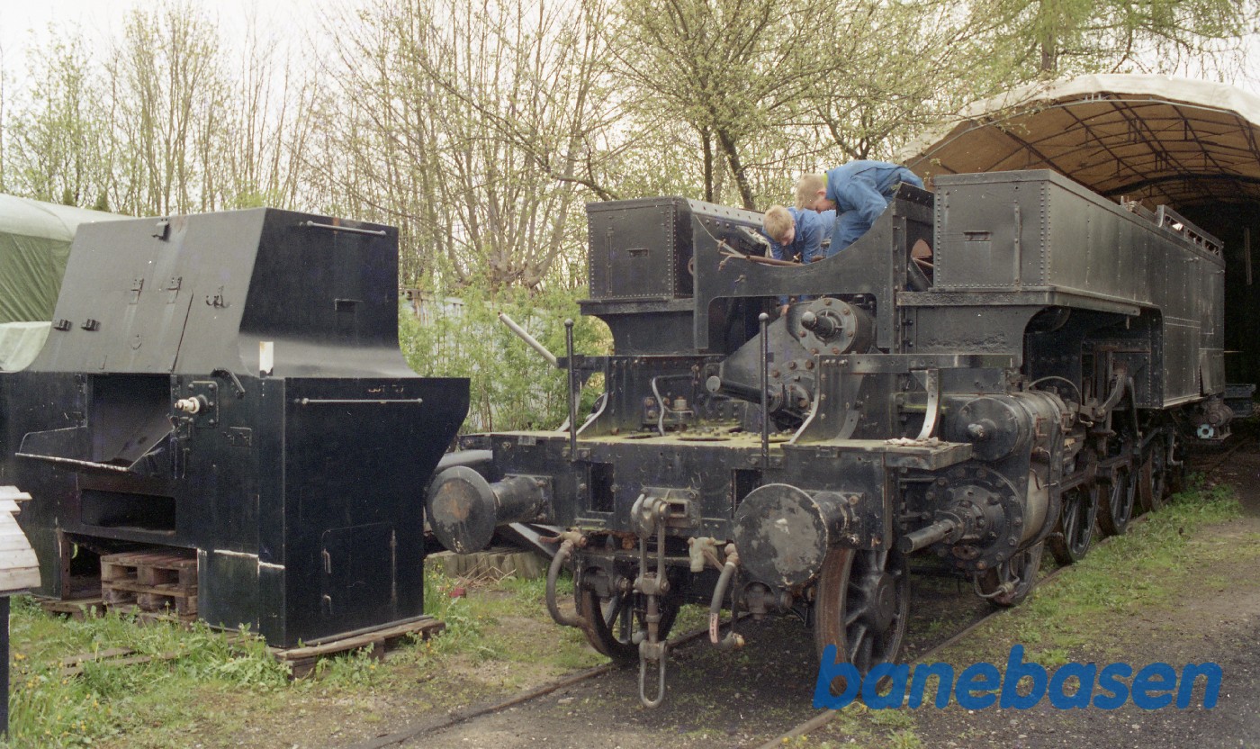 Samling af DSB S 740, klargøring til Samling af DSB S 740, klargøring til
