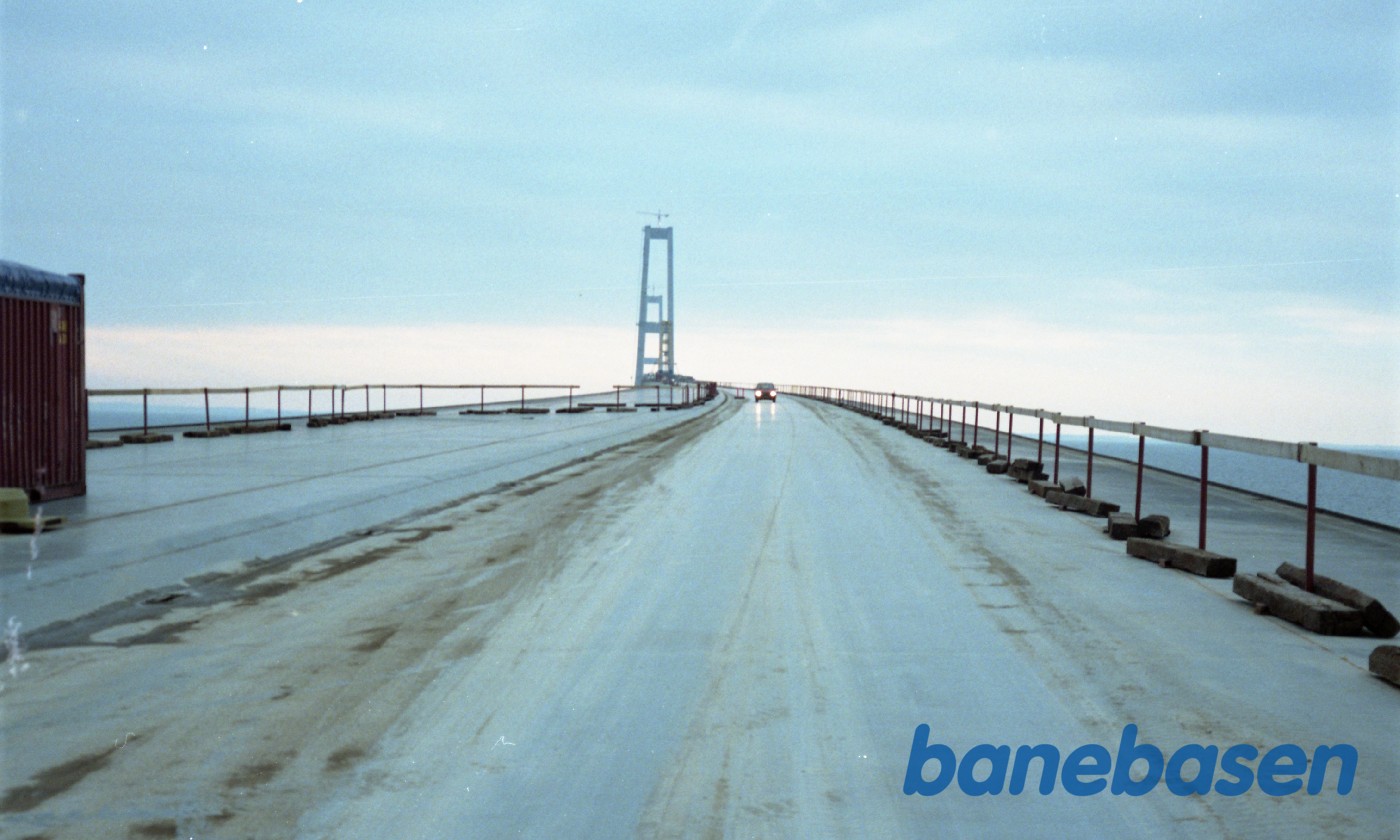 Besøg på Storebæltsforbindelsen inden den er færdig Besøg på Storebæltsforbindelsen inden den er færdig