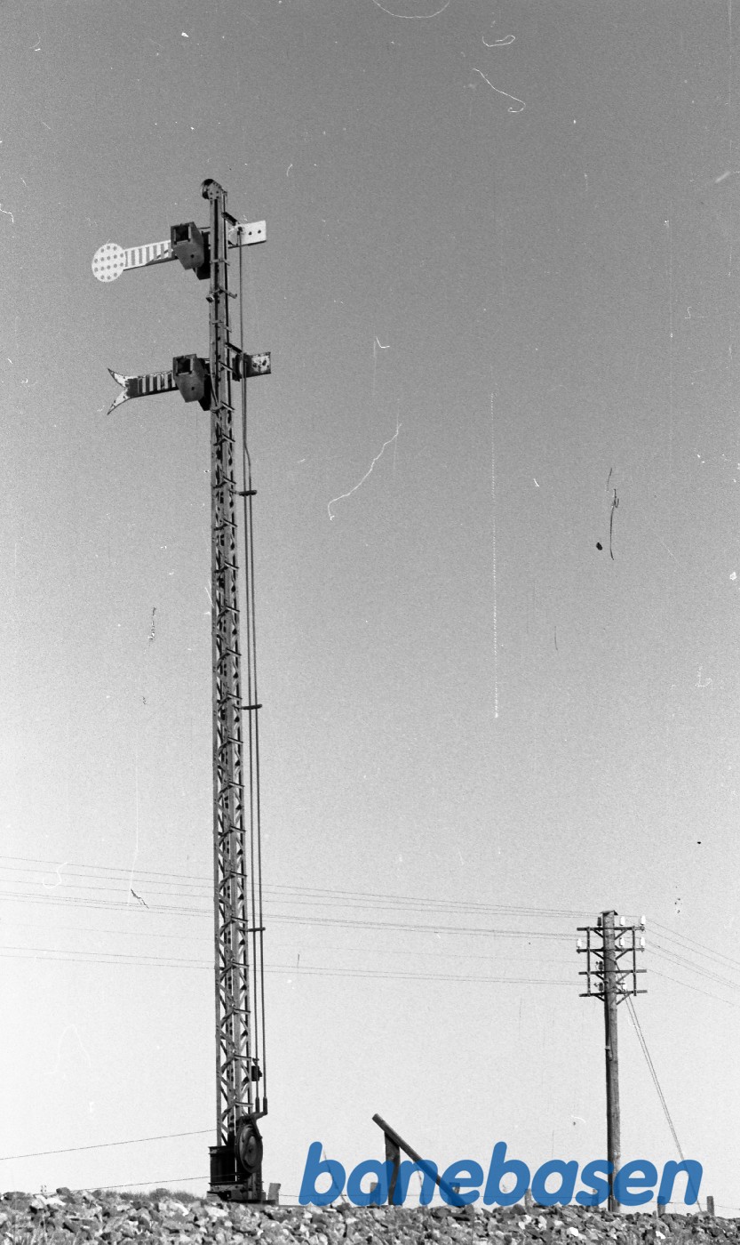 I-signal på banedæmning I-signal på banedæmning