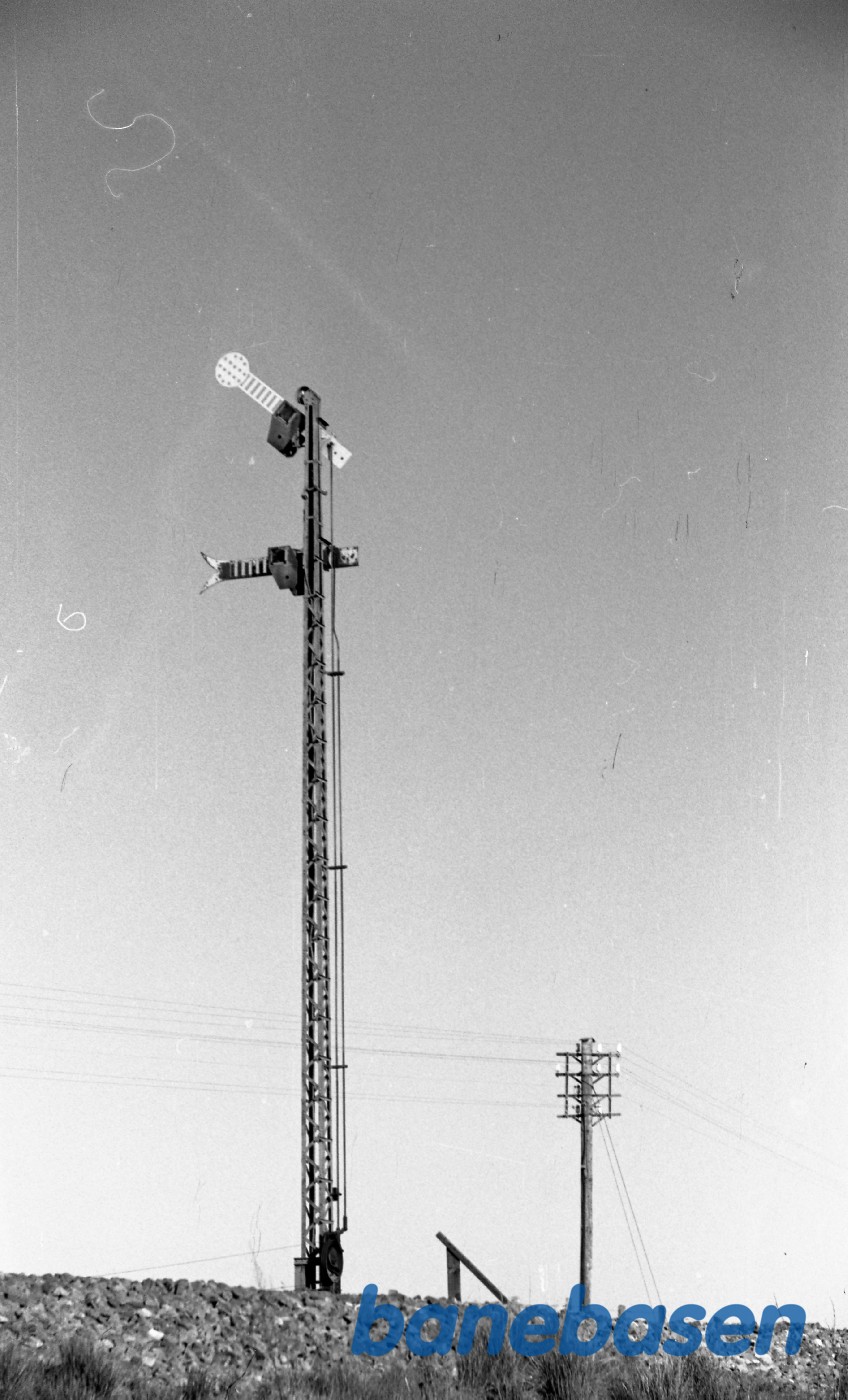 I-signal på banedæmning I-signal på banedæmning