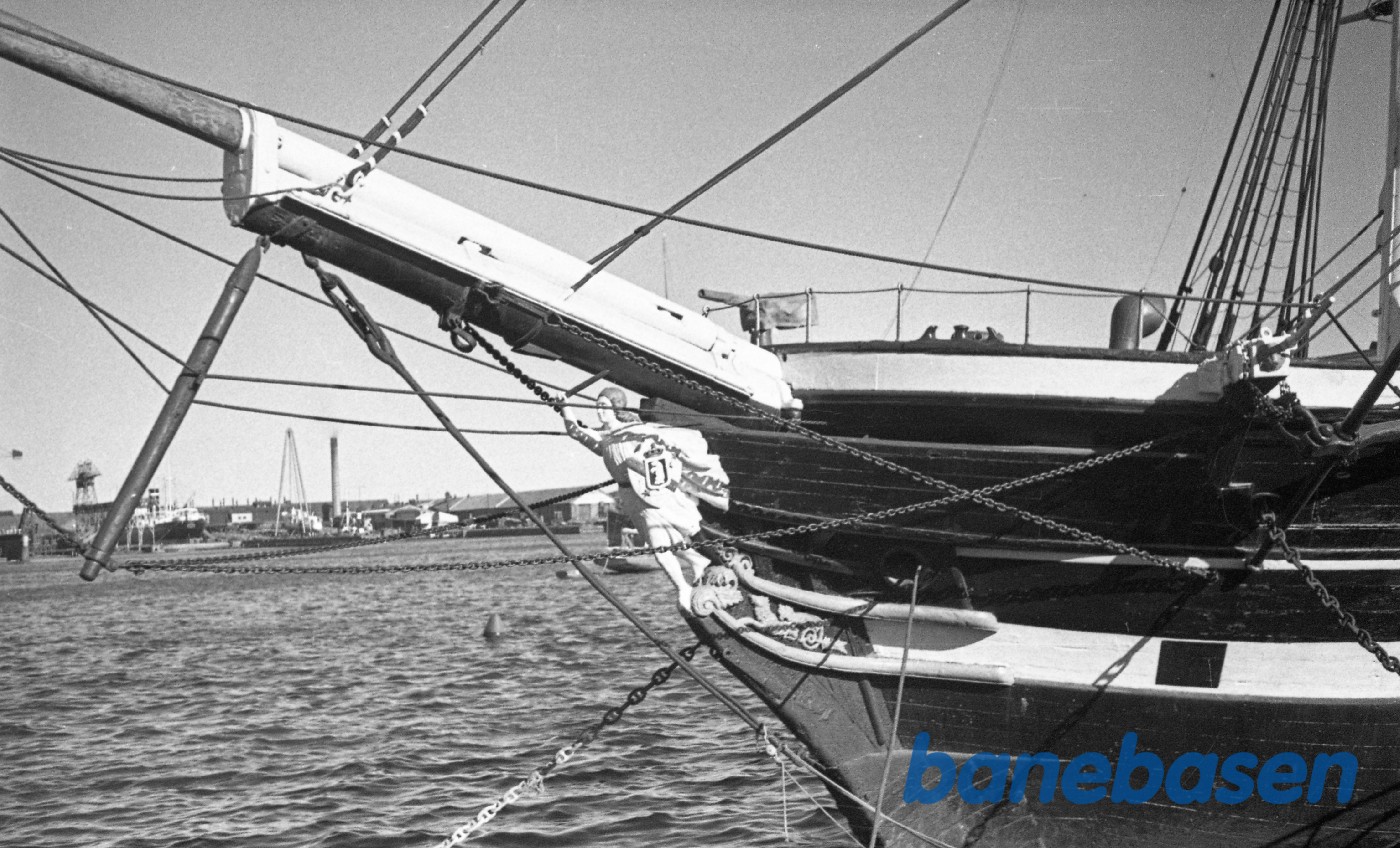 Fronten af et sejlskib Fronten af et sejlskib