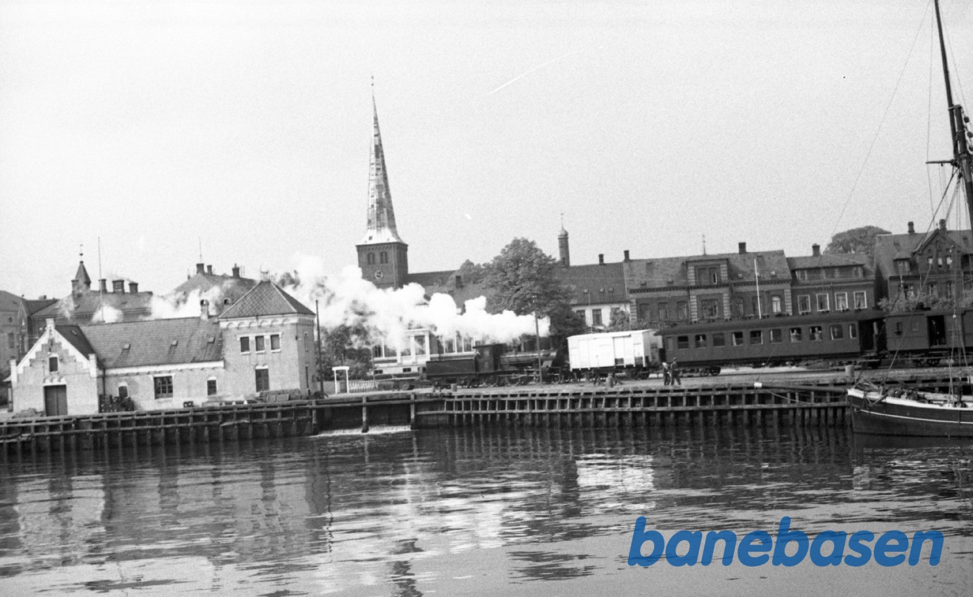 Svendborg Nyborg banens station i Nyborg Svendborg Nyborg banens station i Nyborg