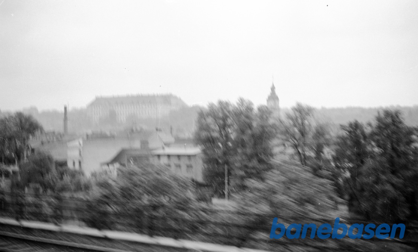 Landskab det fra togvindue Landskab det fra togvindue