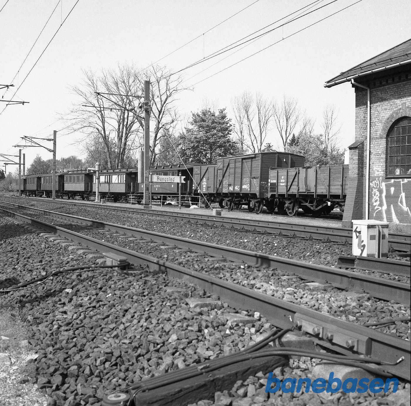 Vogne foran remisen i Rungsted Vogne foran remisen i Rungsted