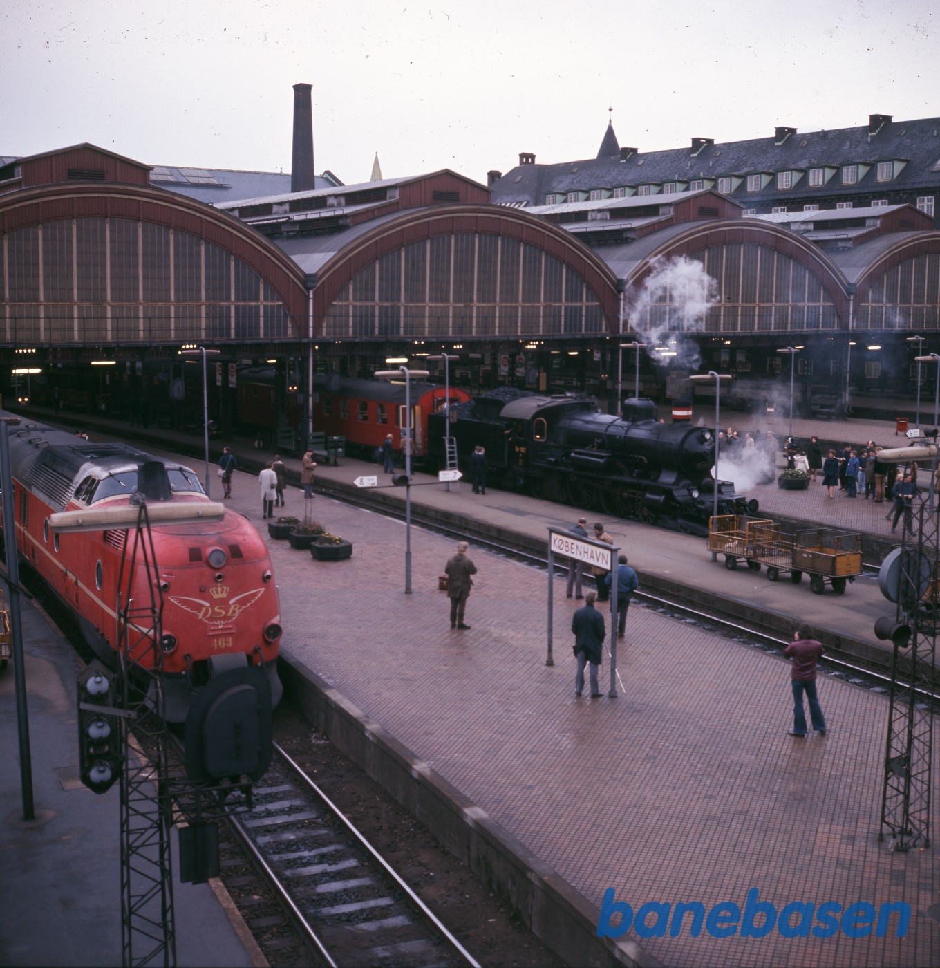 MA lyntog og udflugtstog med P 917 på København H MA lyntog og udflugtstog med P 917 på København H