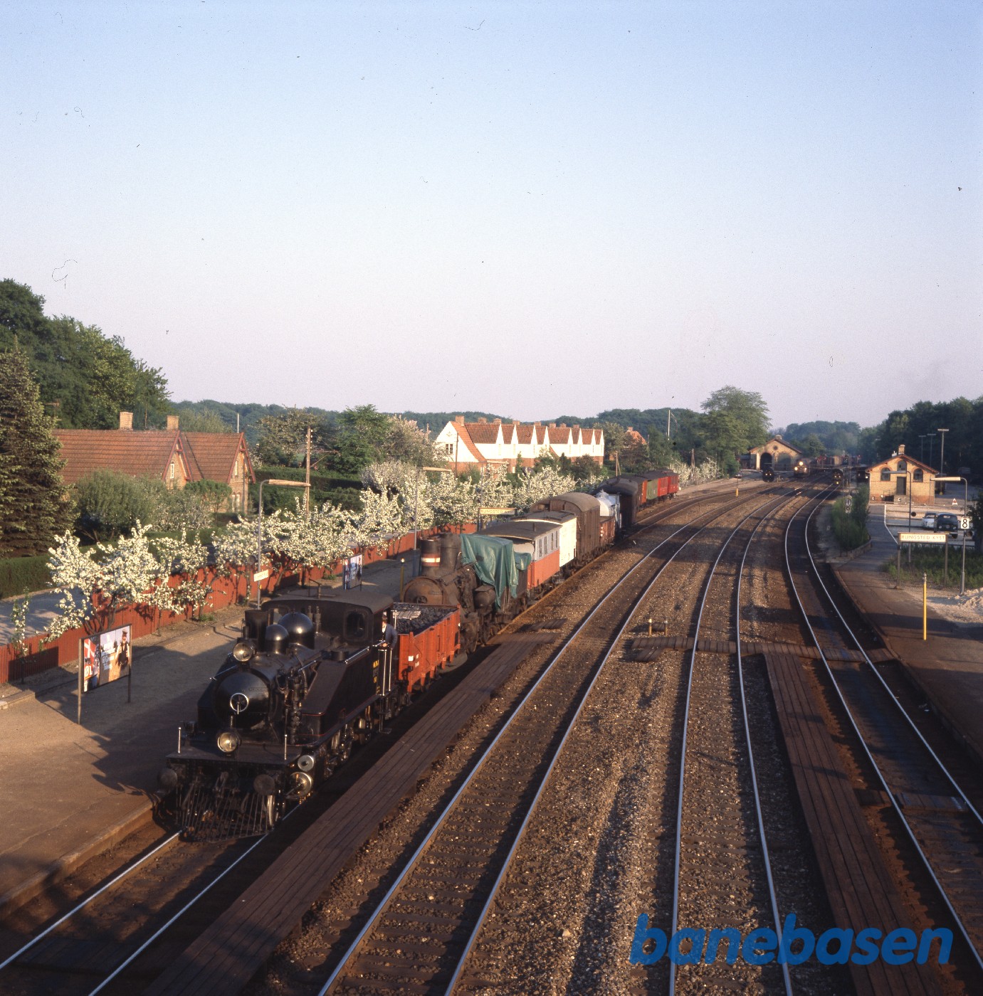 OKMJ 14 med materieltransport, Rungsted spor 1 OKMJ 14 med materieltransport, Rungsted spor 1