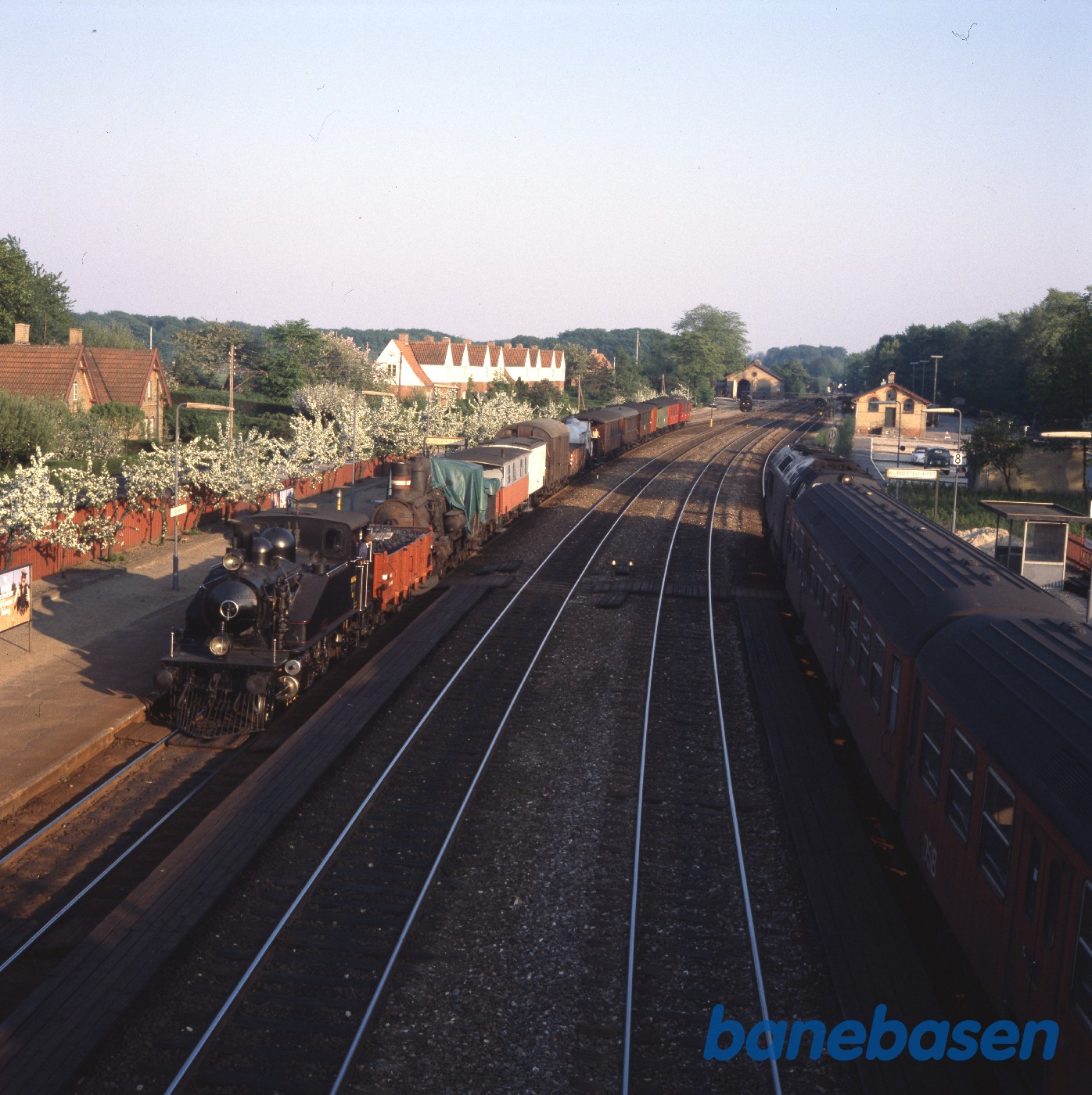 OKMJ 14 med materieltransport, Rungsted spor 1 OKMJ 14 med materieltransport, Rungsted spor 1