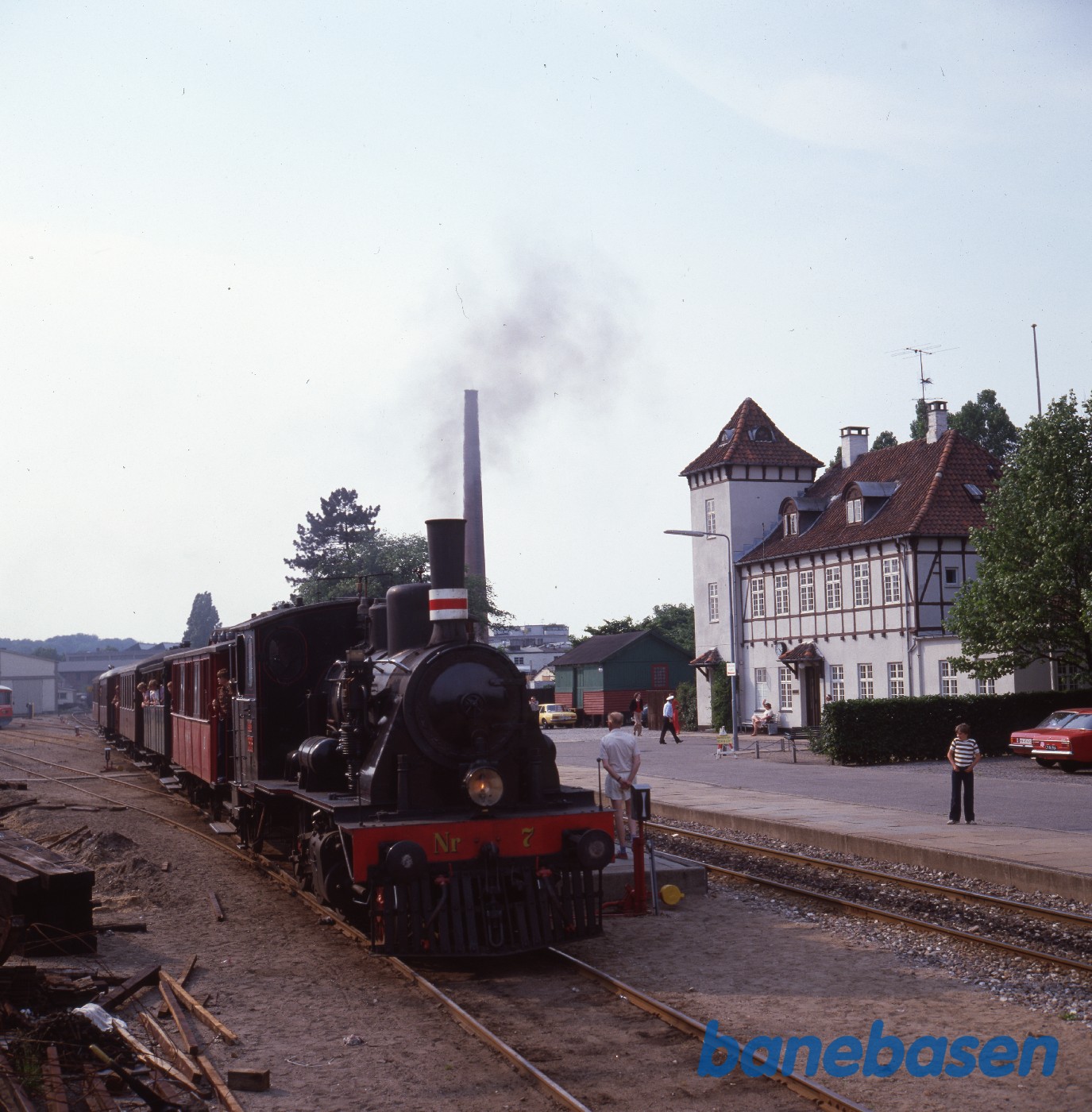 Sommertog i spor 2 på Grønnehave Sommertog i spor 2 på Grønnehave