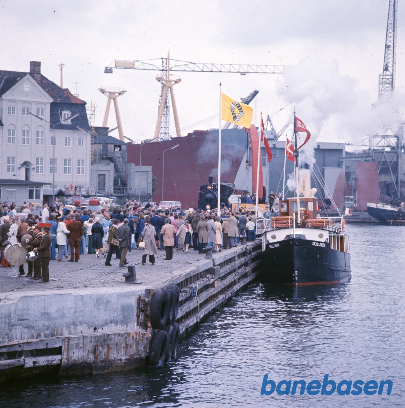 Skælskør ved kaj i Helsingør Skælskør ved kaj i Helsingør