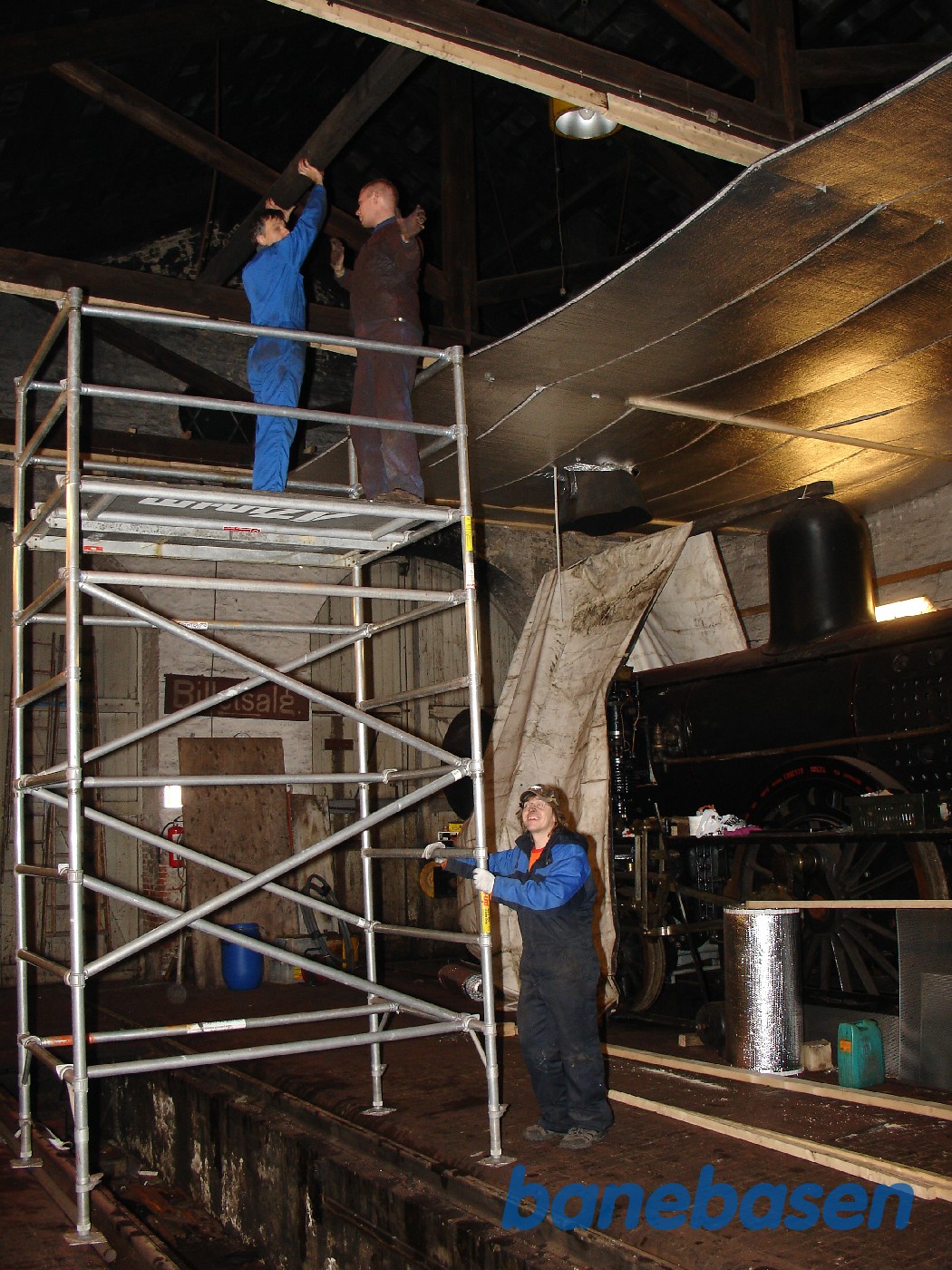 Der opsættes lavt loft i remisen i Rungsted Der opsættes lavt loft i remisen i Rungsted