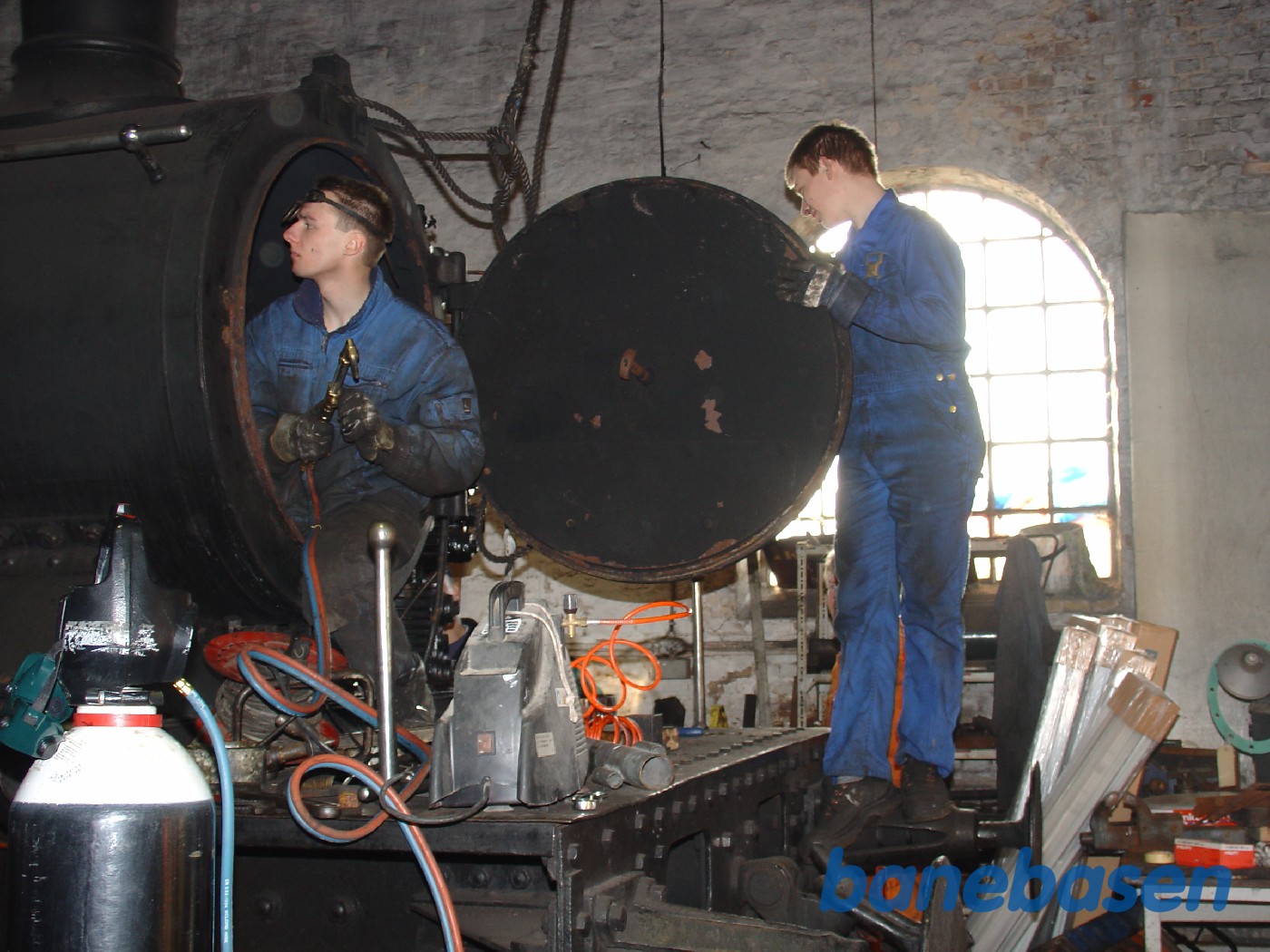 Arbejde i værkstedet i Rungsted Arbejde i værkstedet i Rungsted