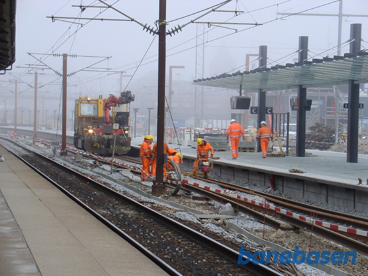 Sporarbejde på Østerport Sporarbejde på Østerport
