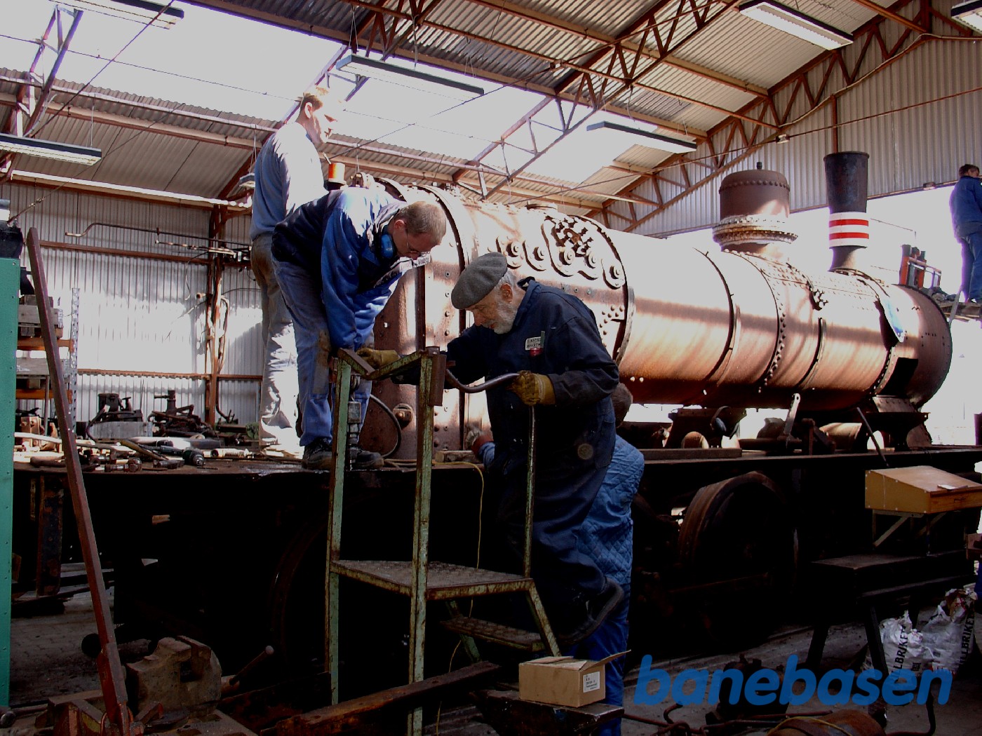 Arbejde på HHB 4 i Rungsted Arbejde på HHB 4 i Rungsted