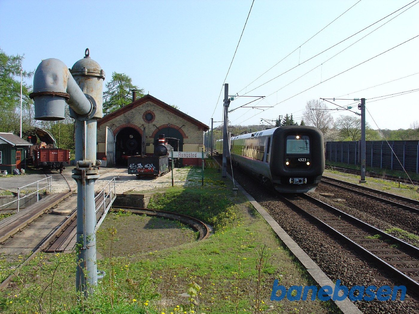 Øresundstog ved remisen Øresundstog ved remisen