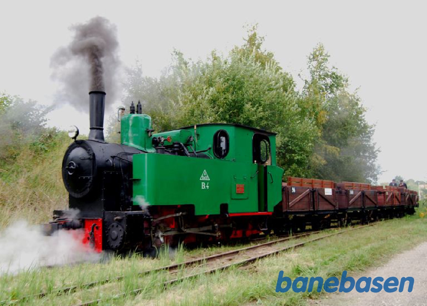 Damptog på Blovstrødbanen Damptog på Blovstrødbanen