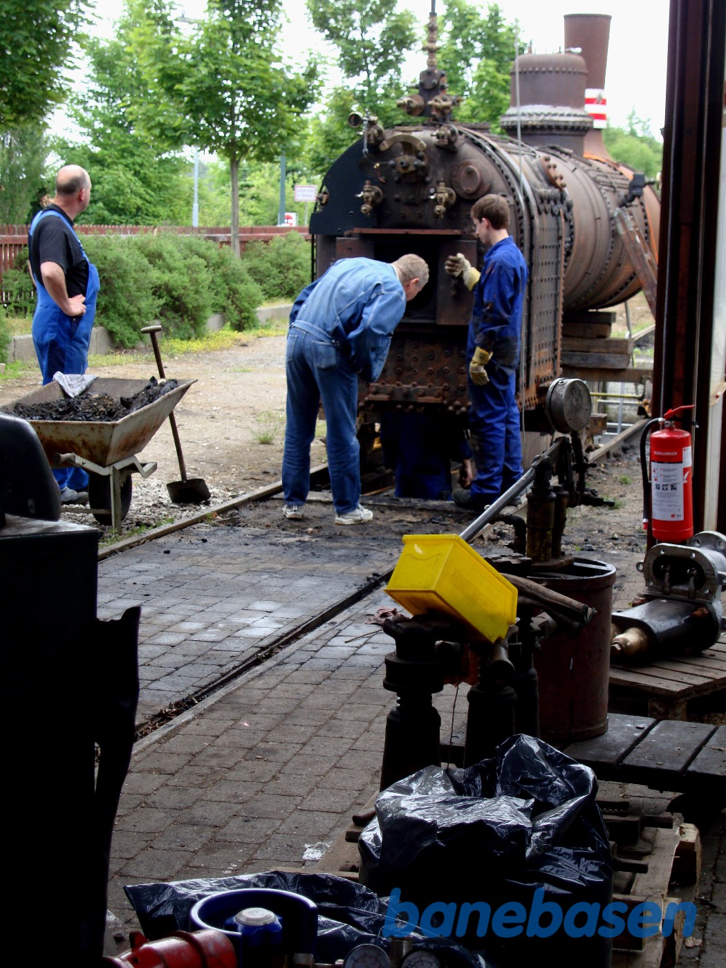 Kedelarbejde på HHB 4 i Græsted Kedelarbejde på HHB 4 i Græsted
