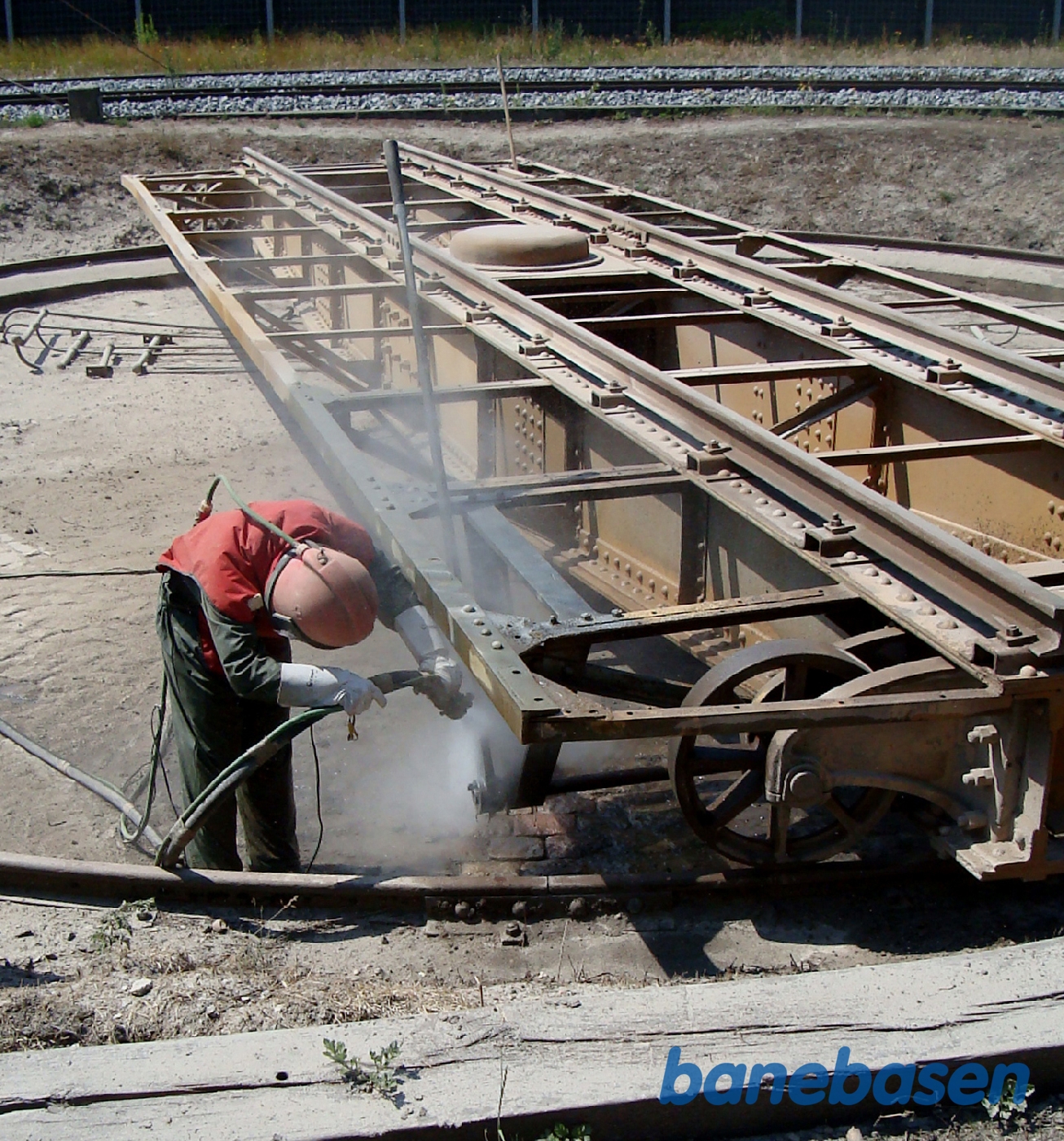 Restaurering af drejeskiven i Rungsted Restaurering af drejeskiven i Rungsted