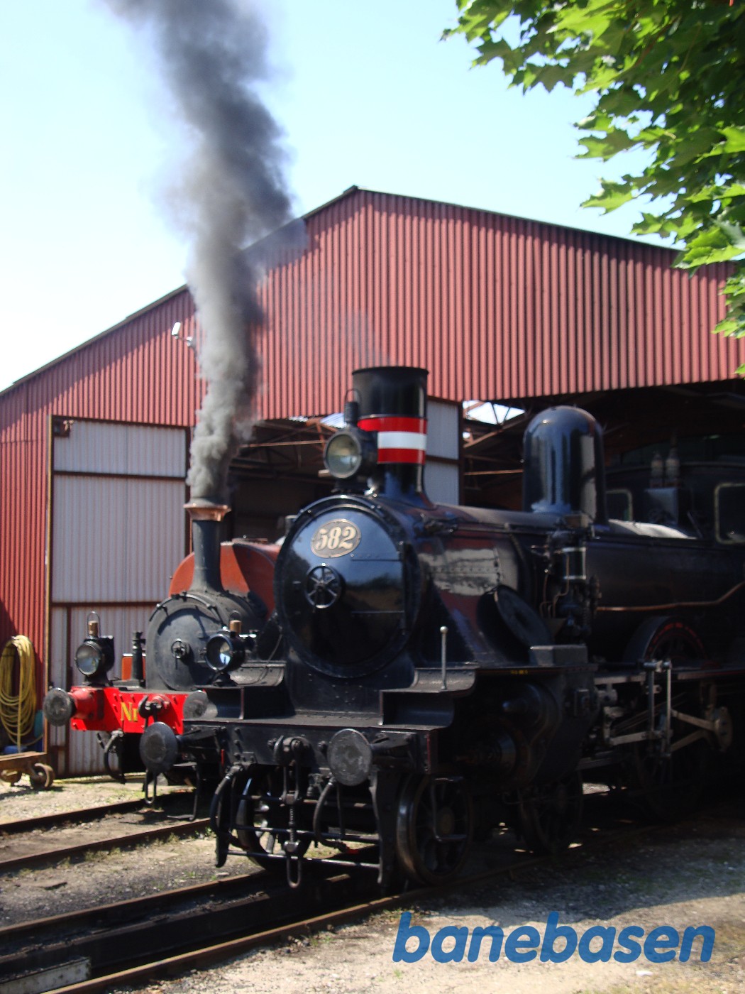 Opfyring af ØG1 og K582 i Græsted Opfyring af ØG1 og K582 i Græsted