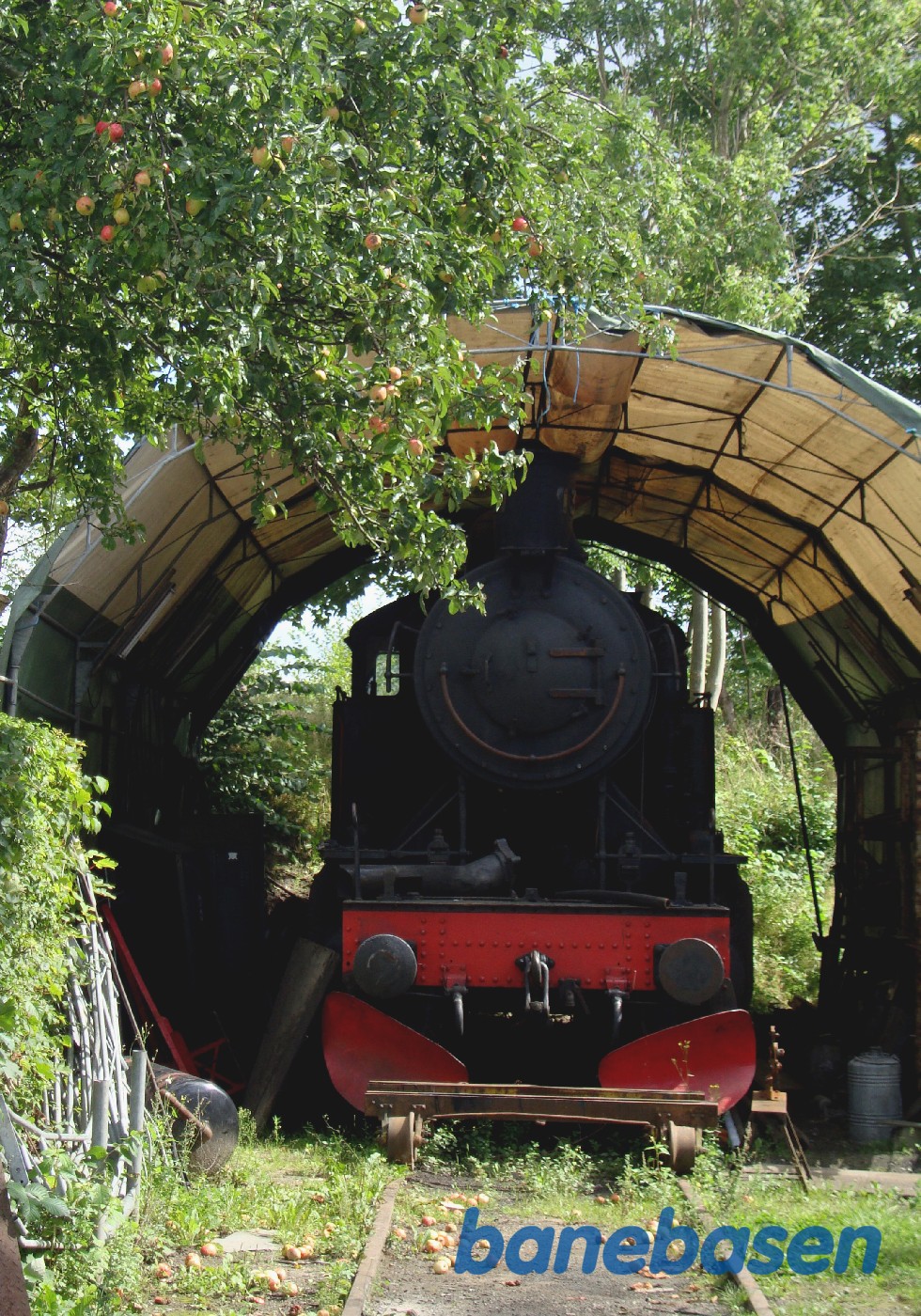 S 1307 hensat i teltet i Rungsted S 1307 hensat i teltet i Rungsted