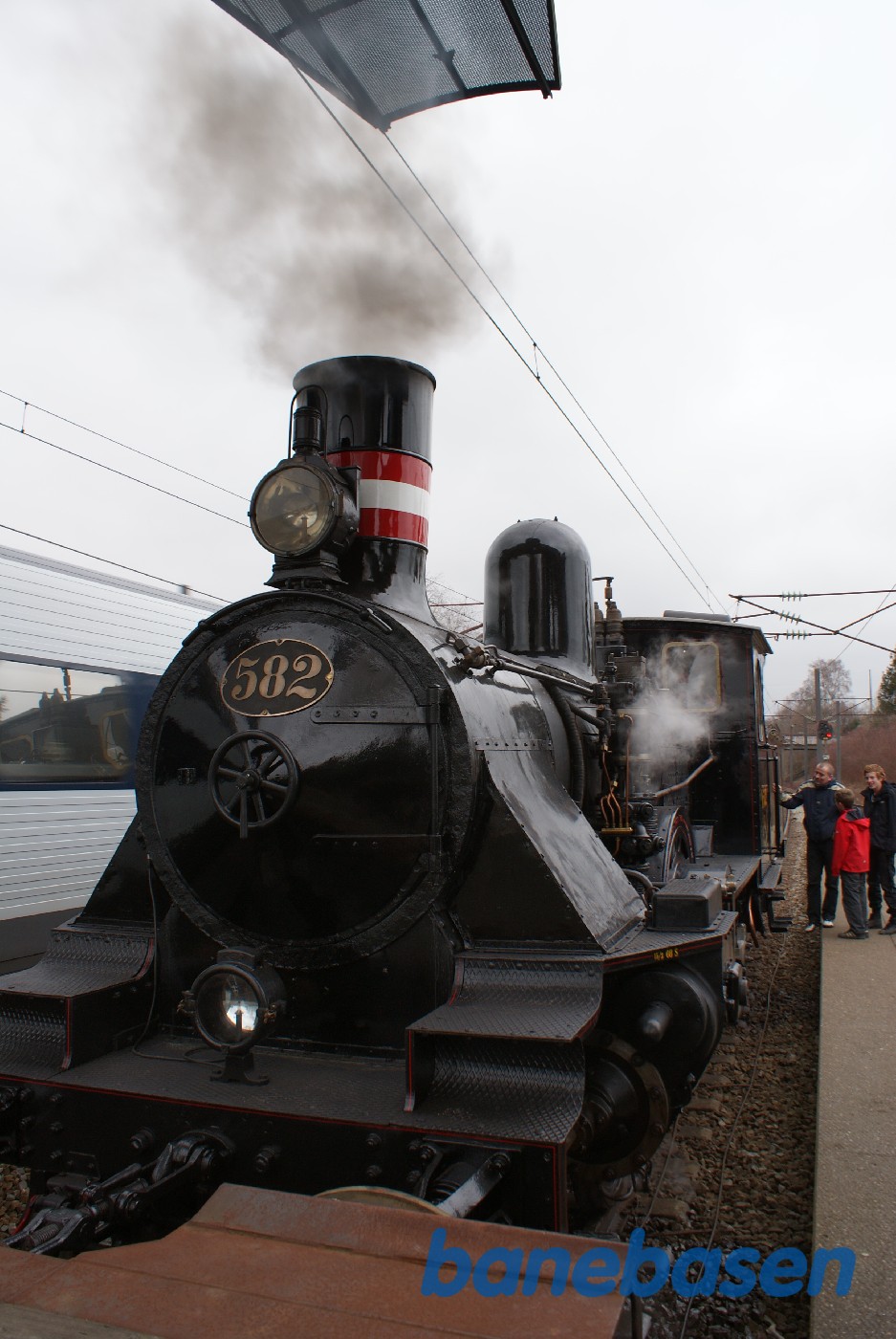 K582 på prøvetur på Kystbanen K582 på prøvetur på Kystbanen